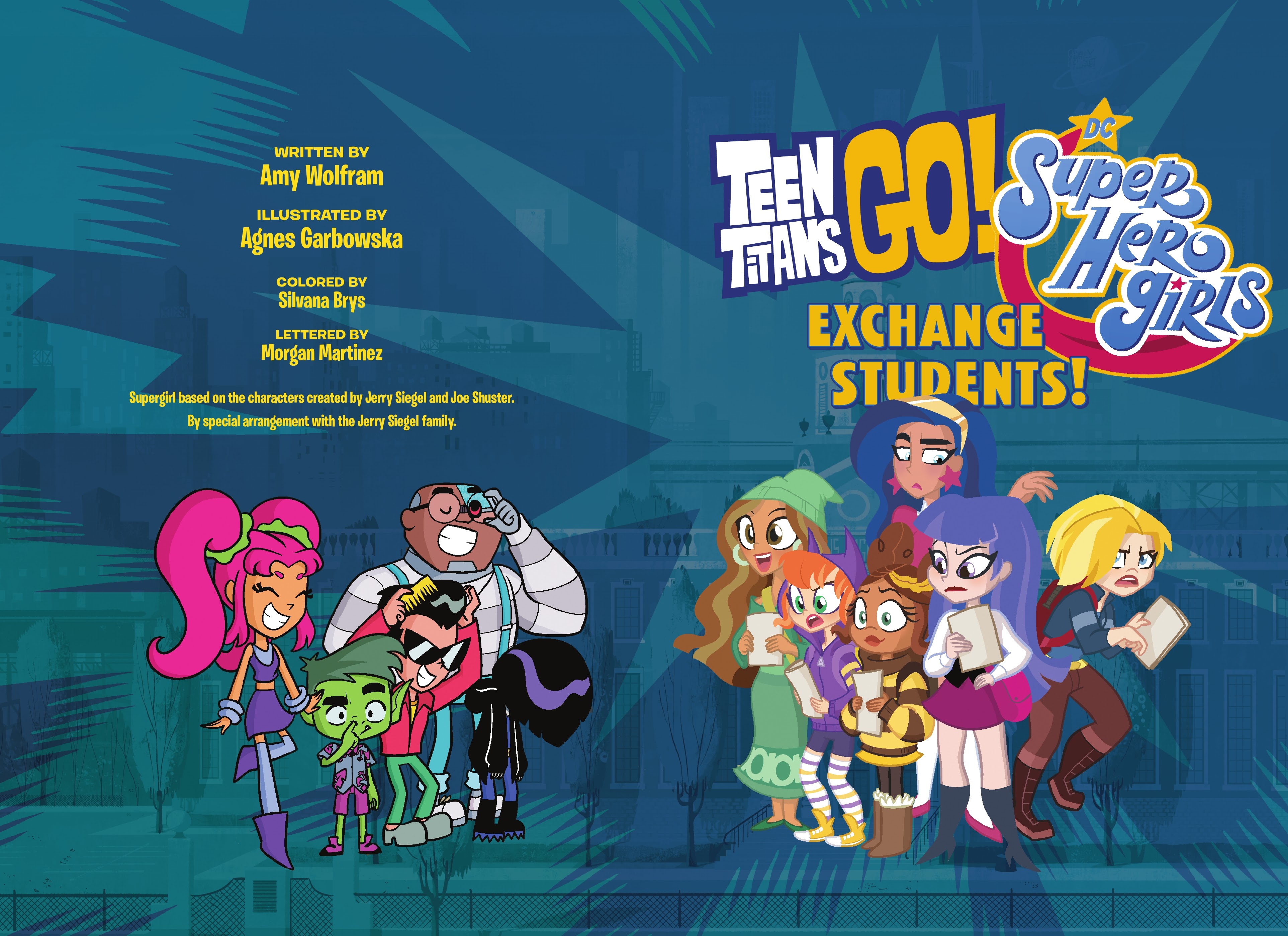 Read online Teen Titans Go!/DC Super Hero Girls: Exchange Students comic -  Issue # TPB (Part 1) - 3