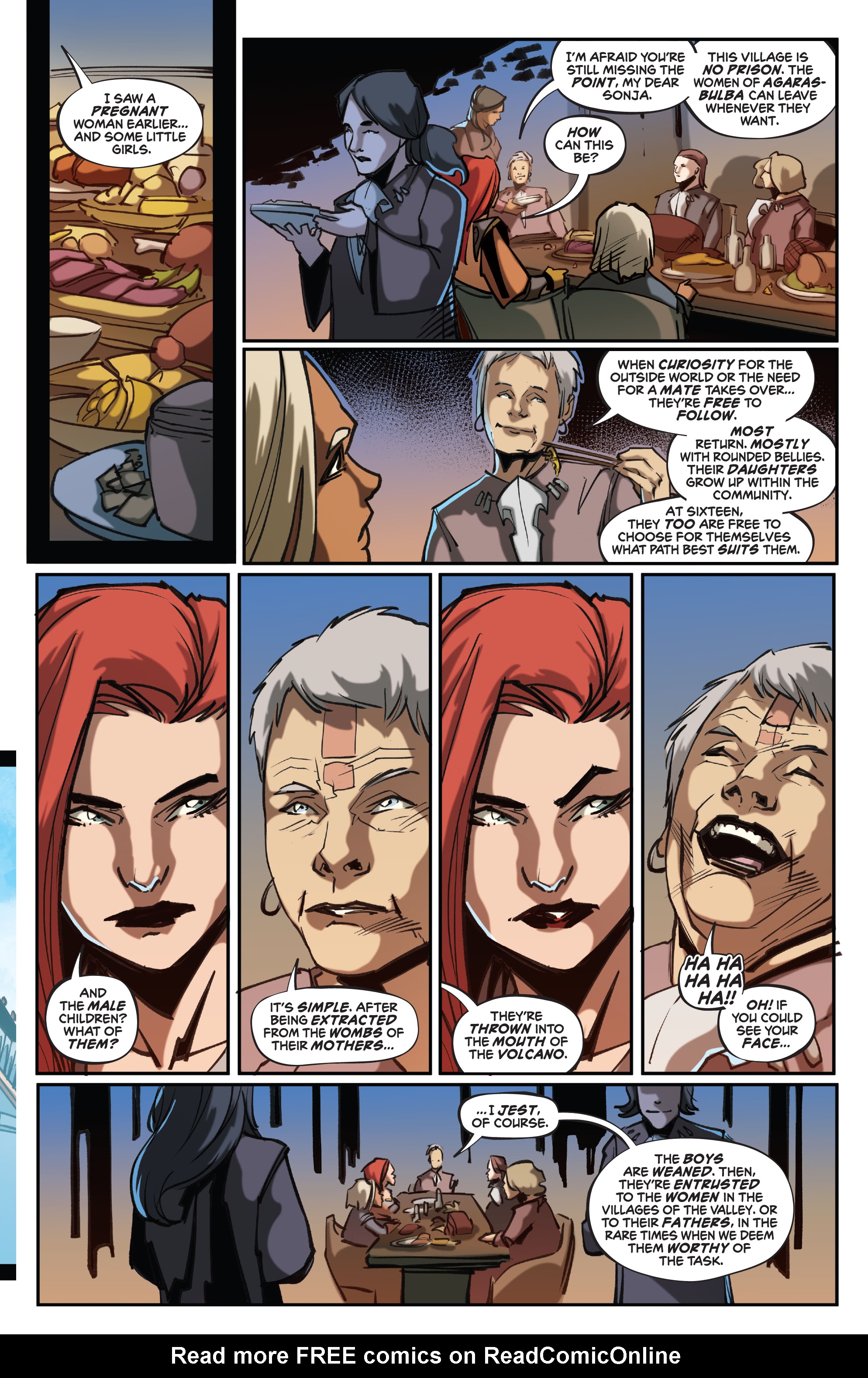 Read online Red Sonja (2021) comic -  Issue #11 - 15