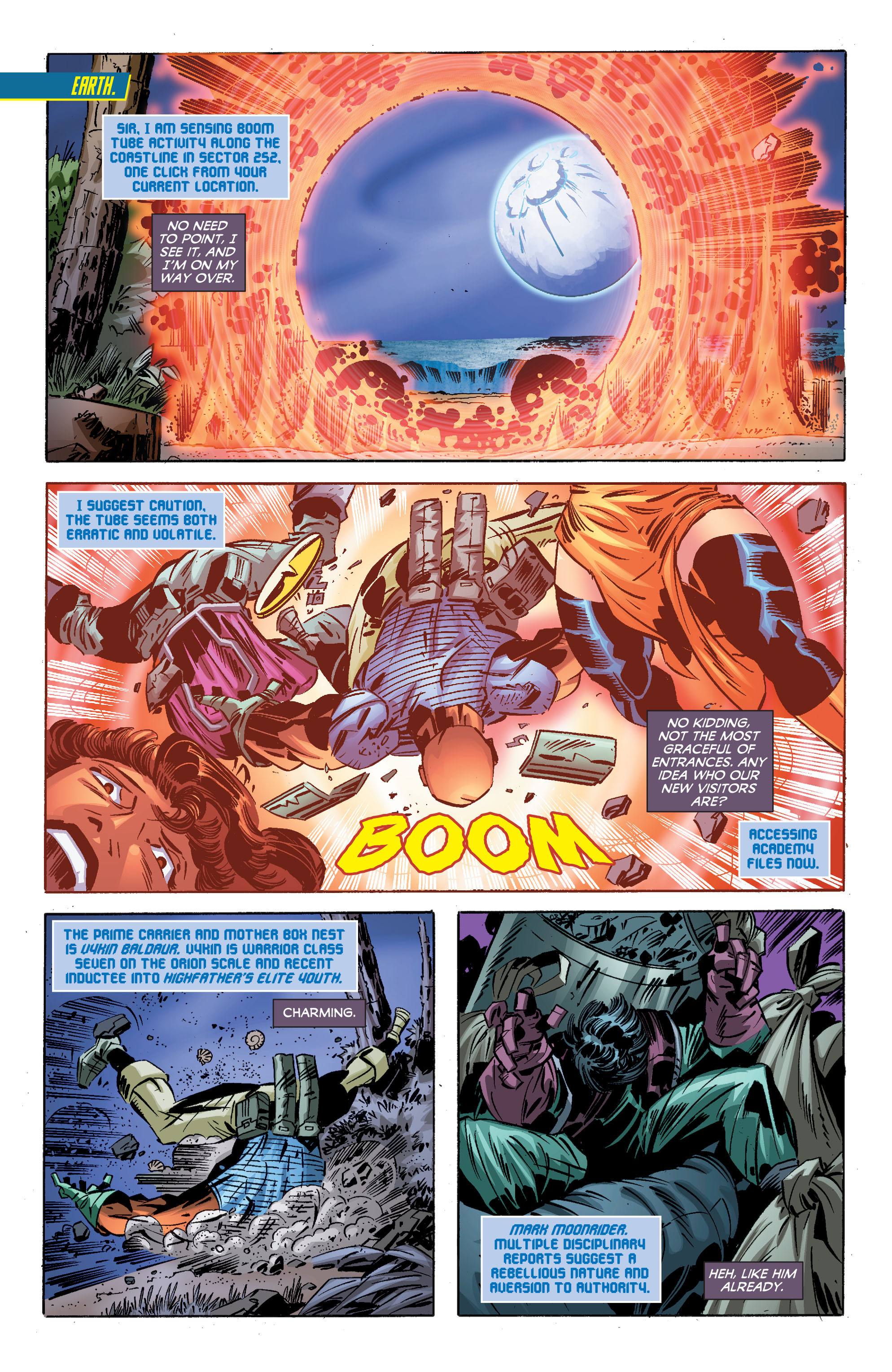 Read online Infinity Man and the Forever People comic -  Issue #1 - 11