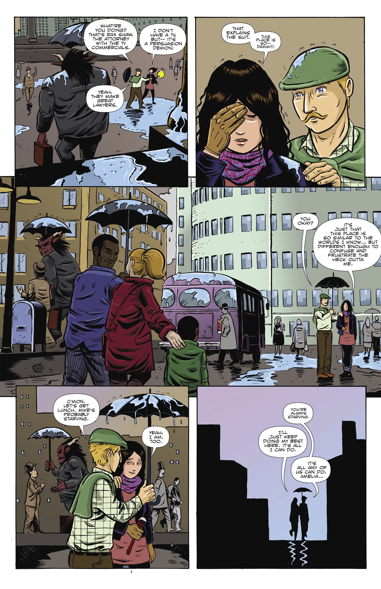 Read online Amelia Cole and the Unknown World comic -  Issue # TPB - 120