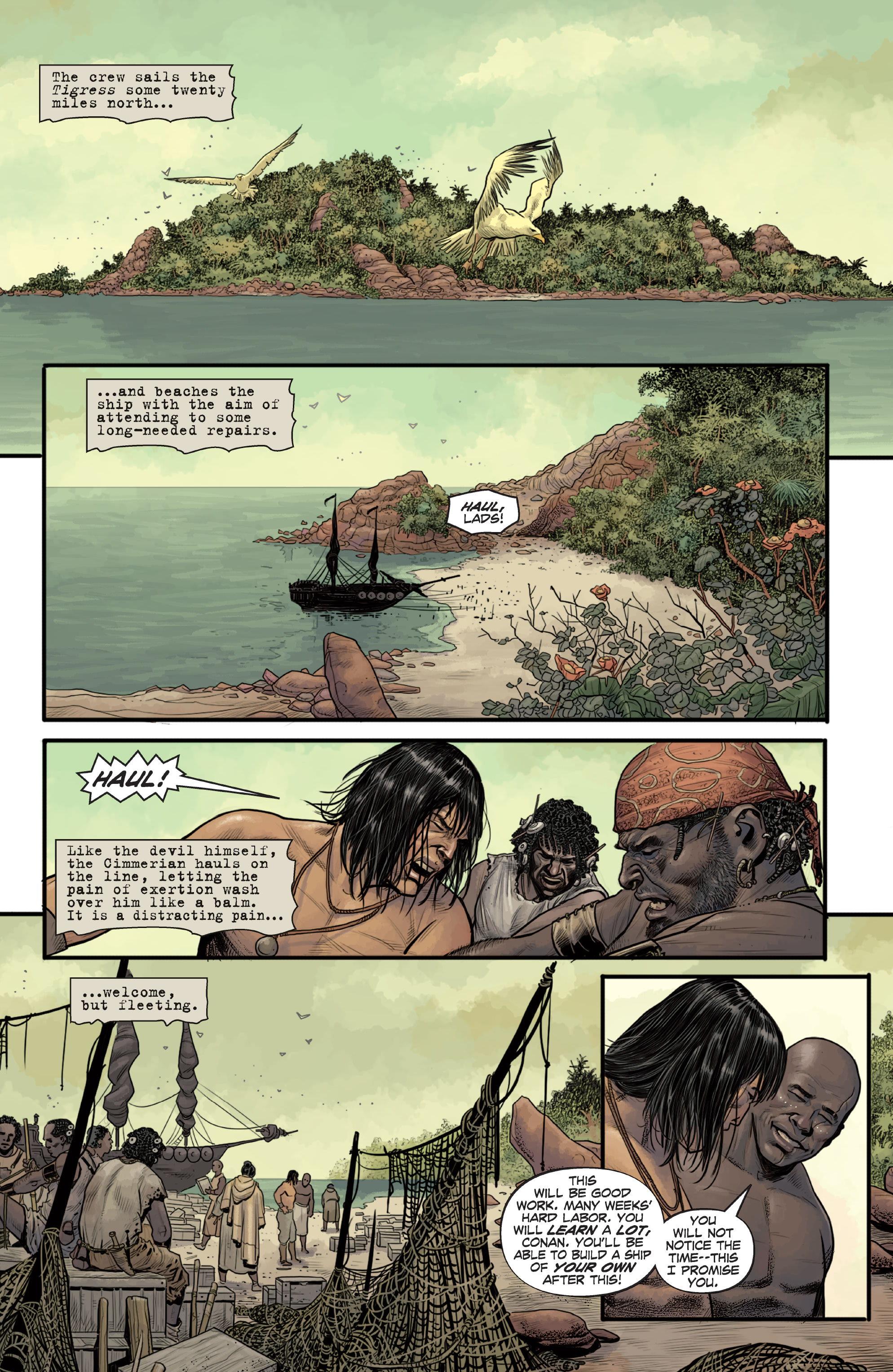 Read online Conan Chronicles Epic Collection comic -  Issue # TPB The Song of Belit (Part 2) - 47