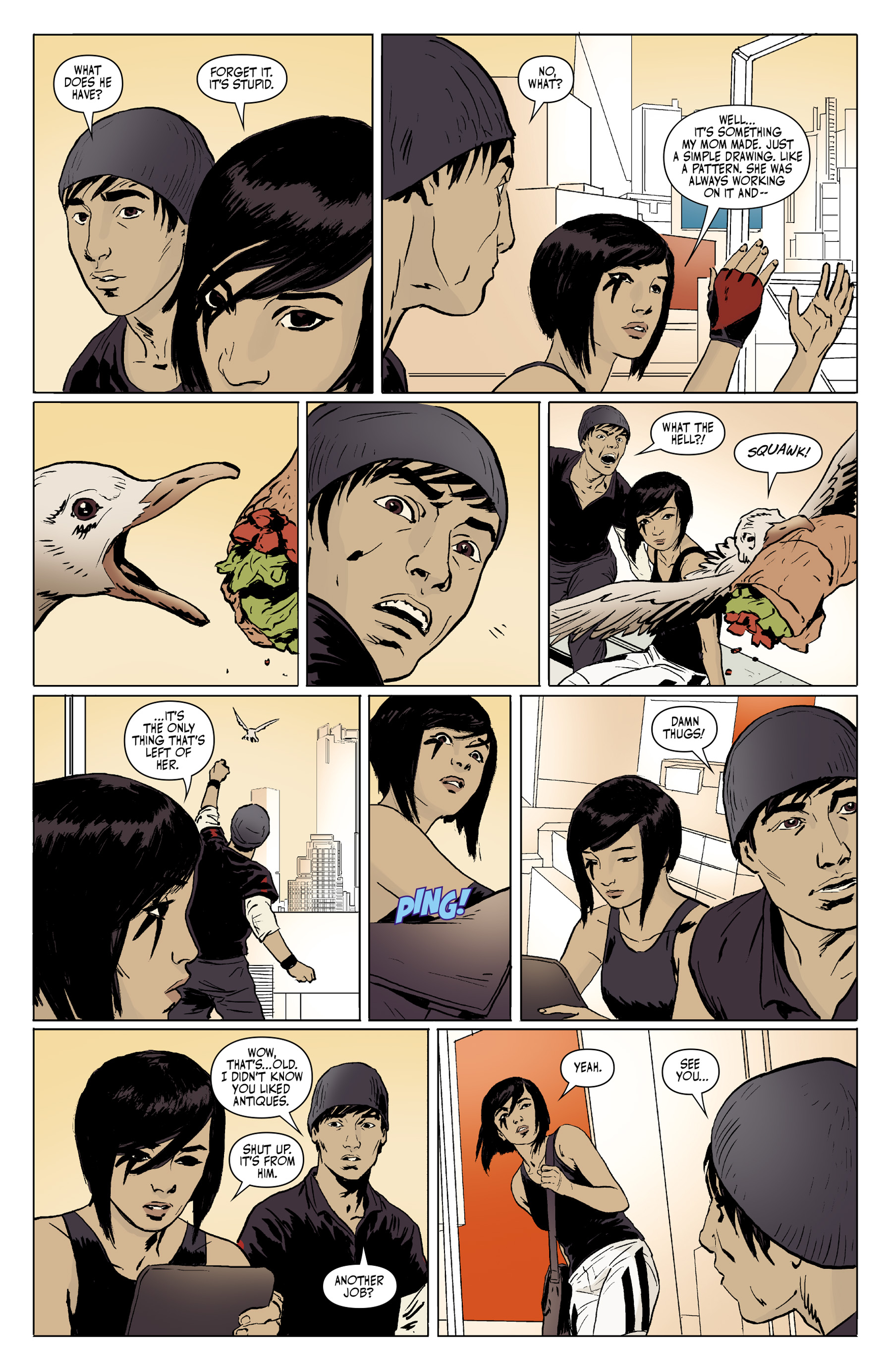 Read online Mirror's Edge: Exordium comic -  Issue #2 - 17