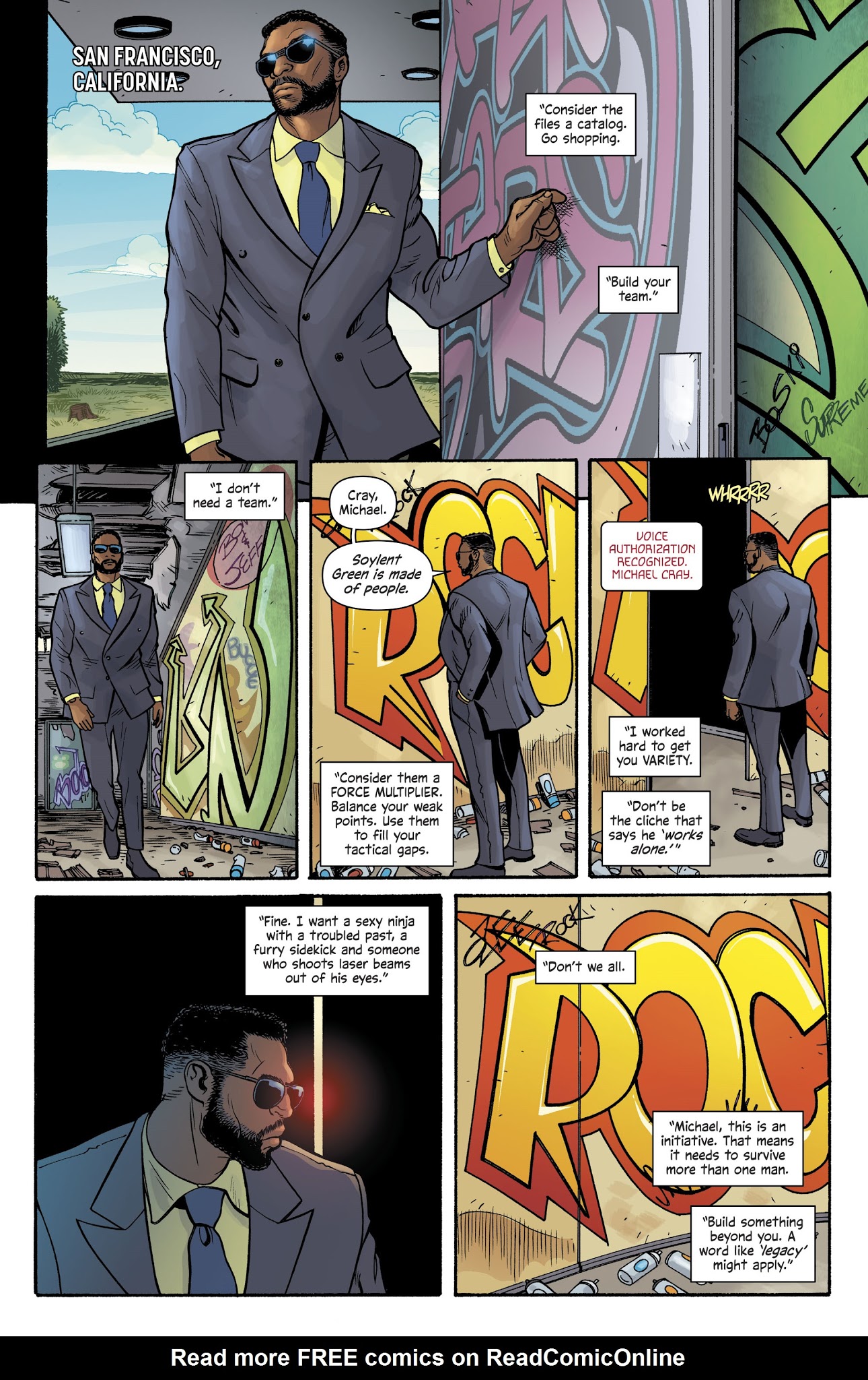 Read online The Wild Storm: Michael Cray comic -  Issue #1 - 6