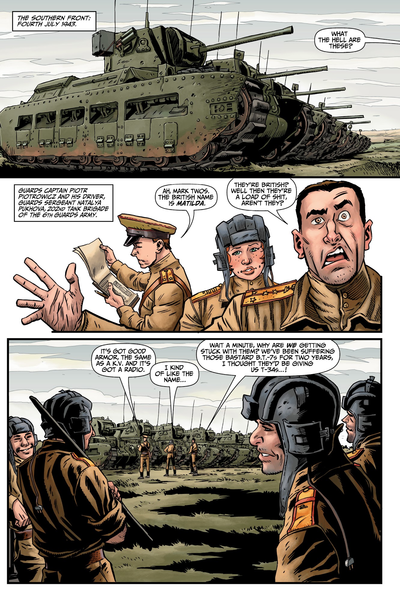 Read online World of Tanks II: Citadel comic -  Issue #1 - 4