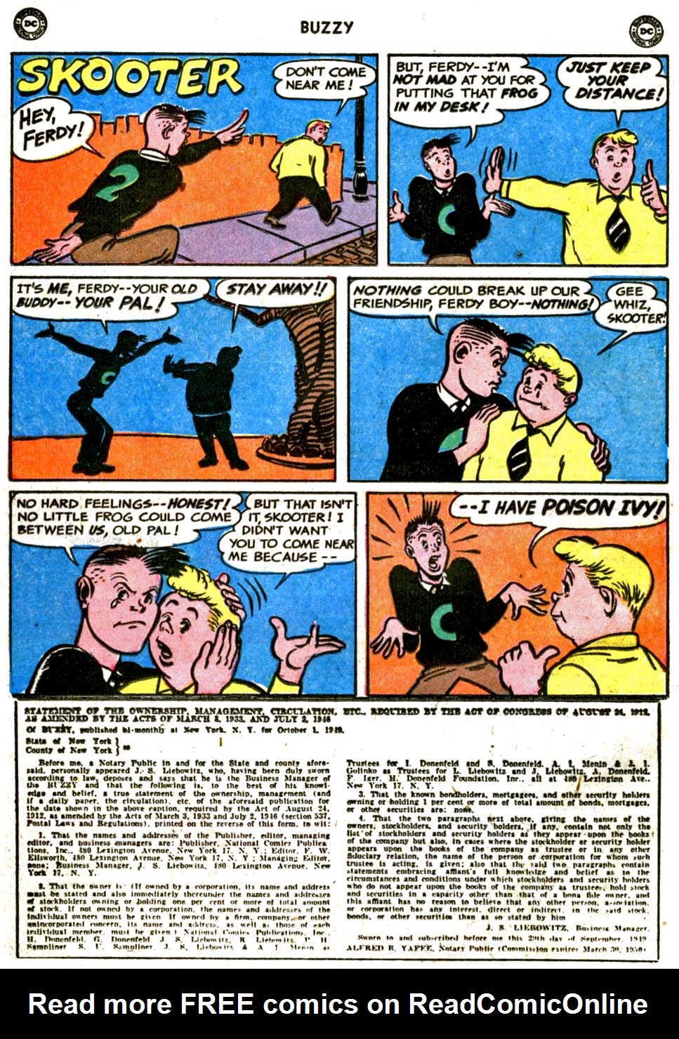 Read online Buzzy comic -  Issue #30 - 24