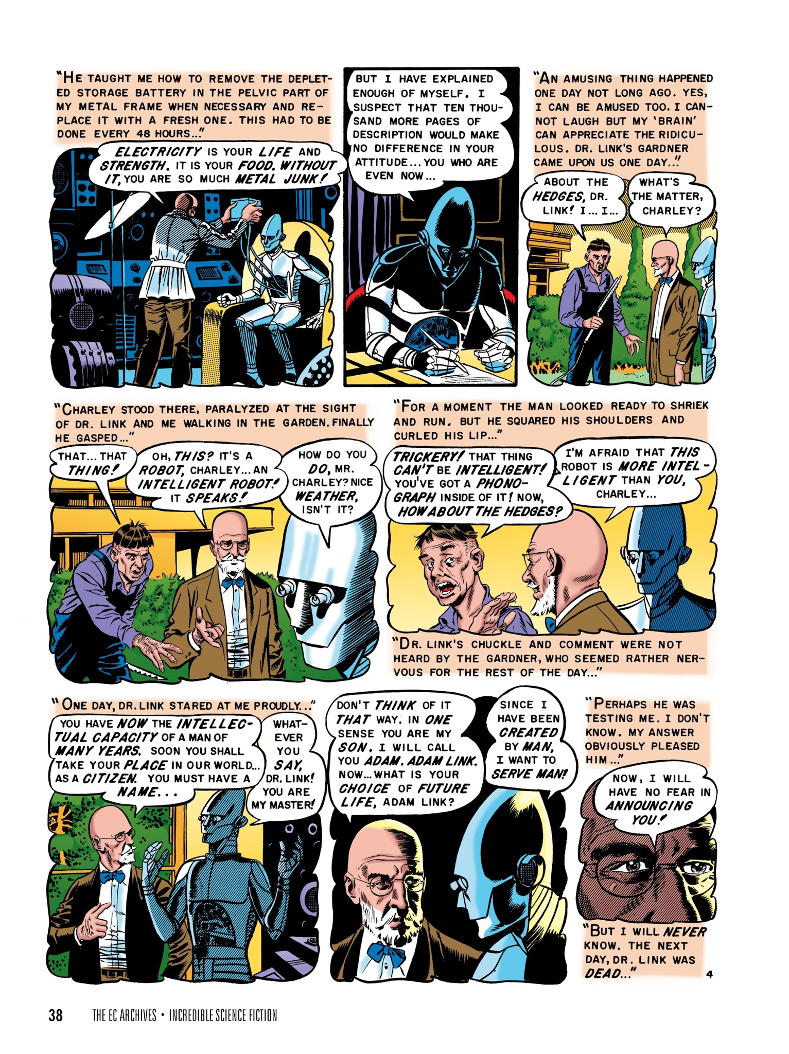 Read online The EC Archives: Incredible Science Fiction comic -  Issue # TPB - 40