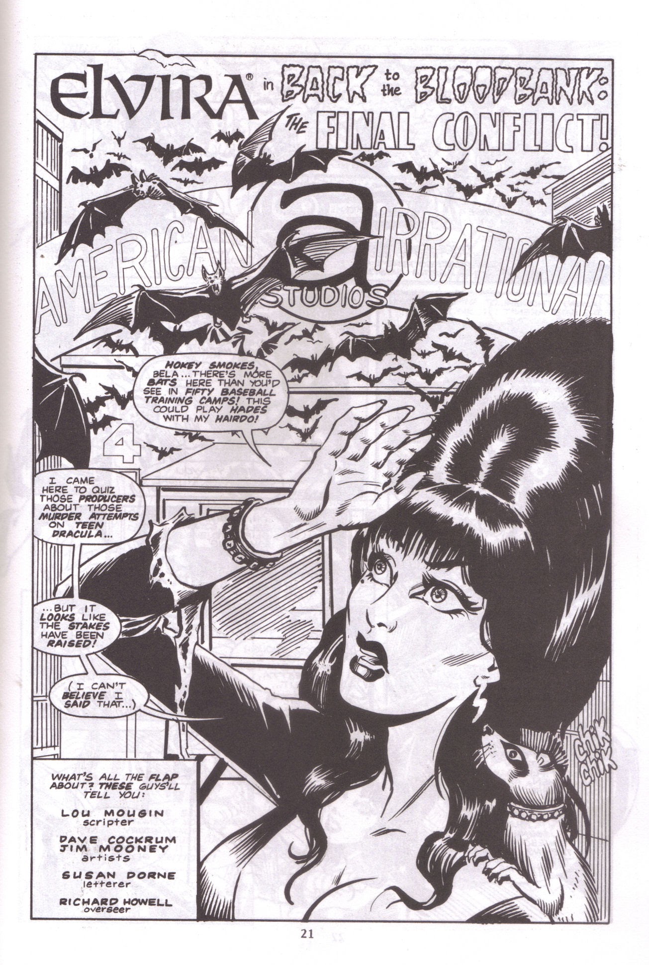 Read online Elvira, Mistress of the Dark comic -  Issue #29 - 20