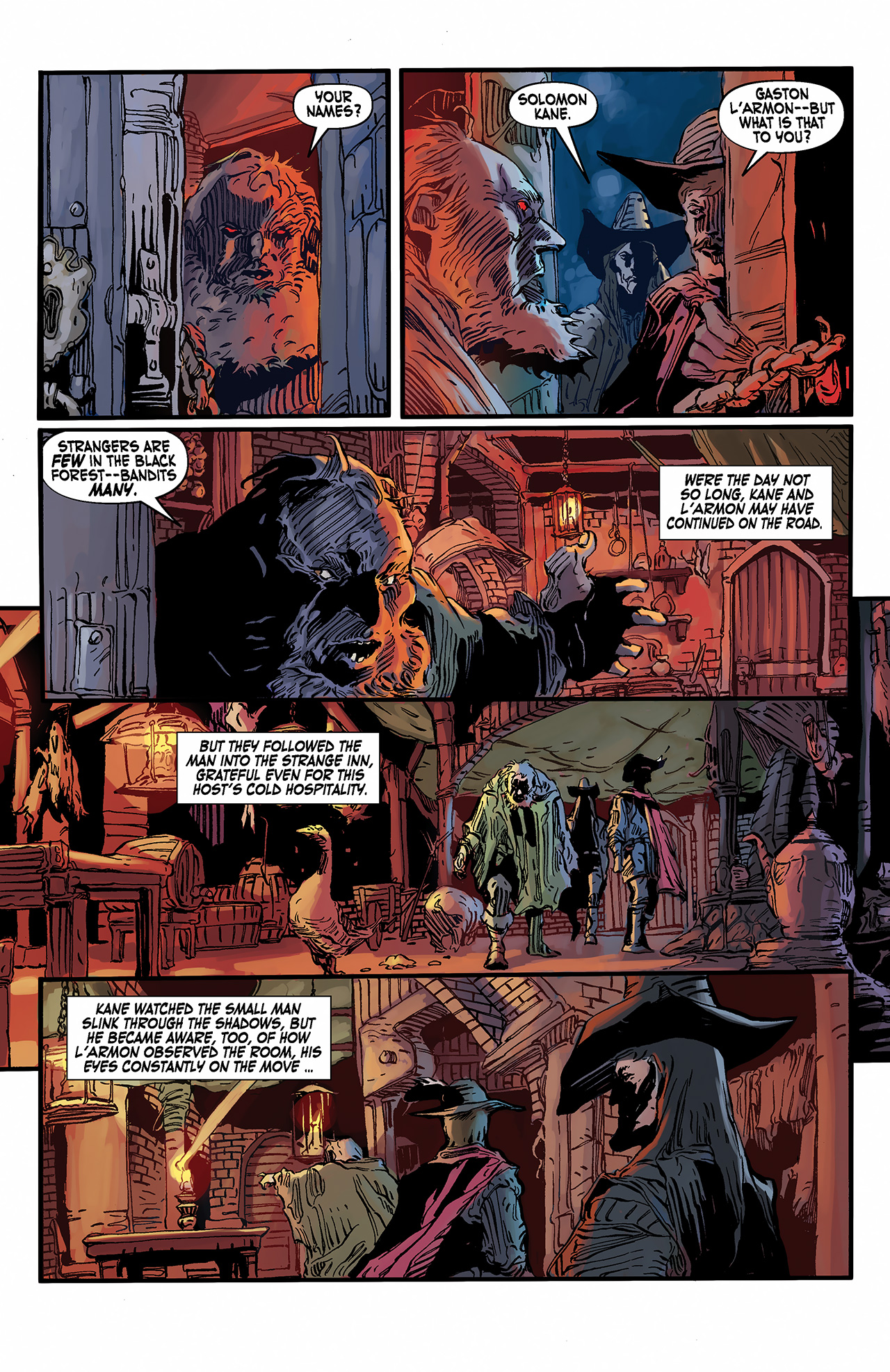 Read online Solomon Kane: Death's Black Riders comic -  Issue #2 - 7