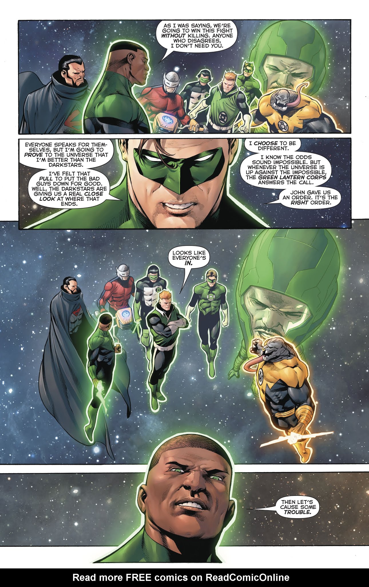 Read online Hal Jordan And The Green Lantern Corps comic -  Issue #48 - 8