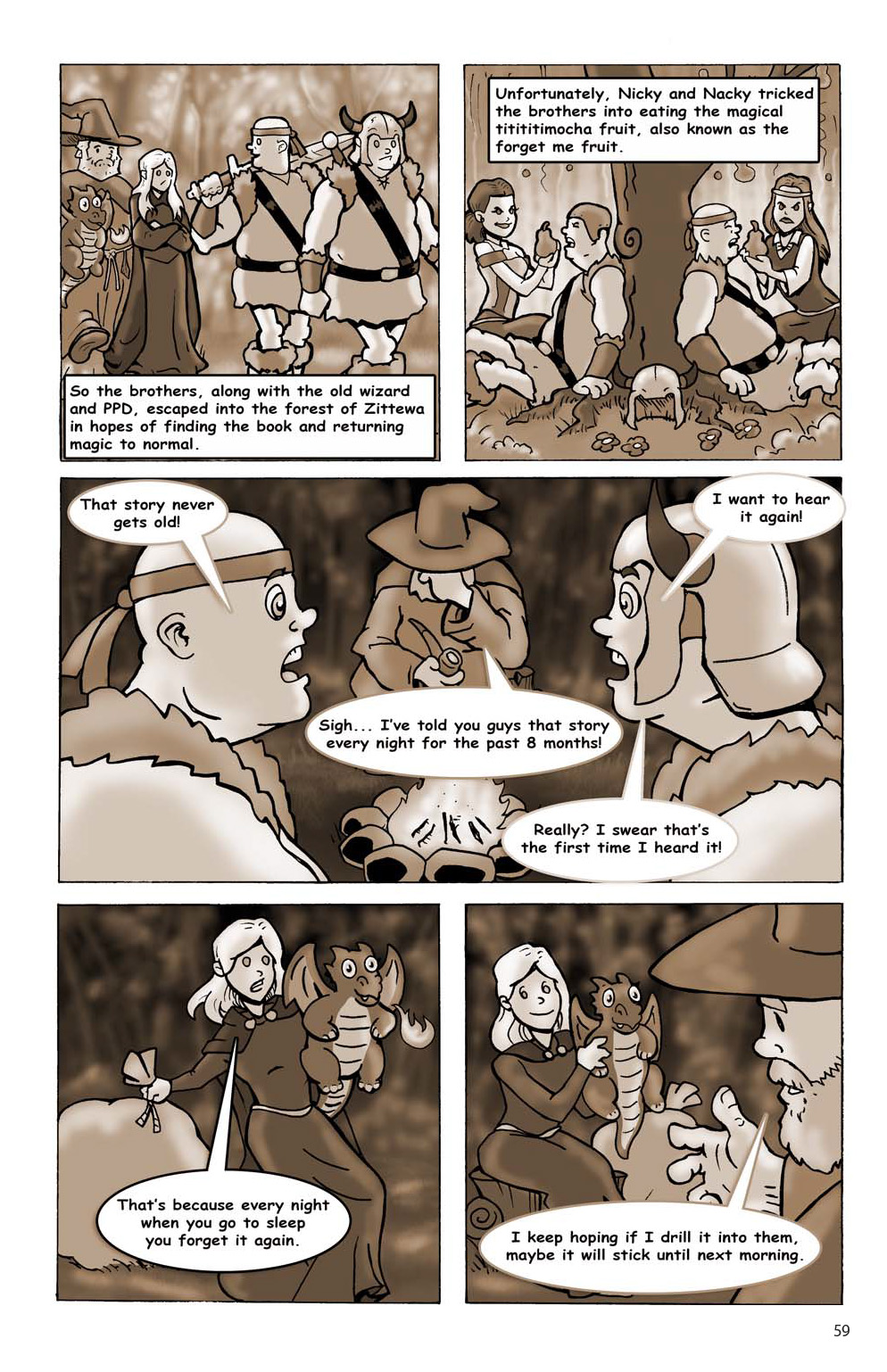 Read online Knights of the Dinner Table comic -  Issue #194 - 61