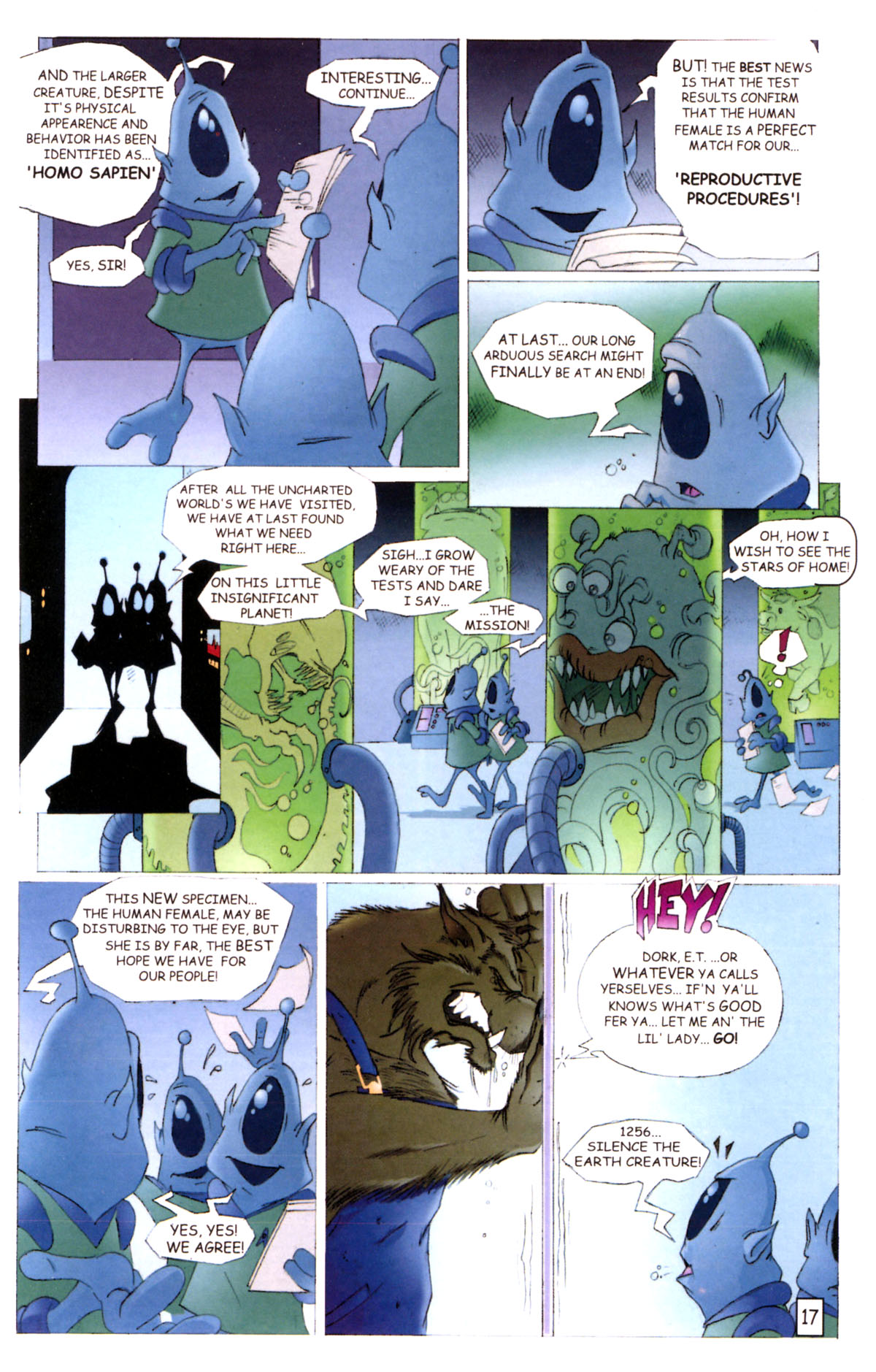 Read online Bubba the Redneck Werewolf Super Sci-fi Special comic -  Issue # Full - 19