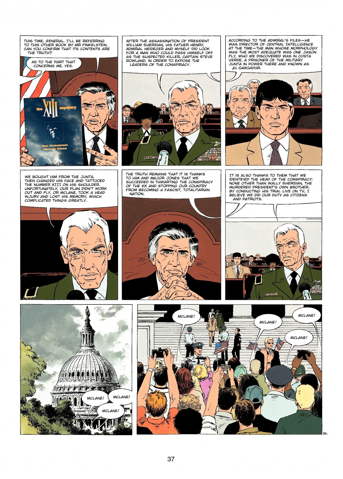 Read online XIII comic -  Issue #18 - 37