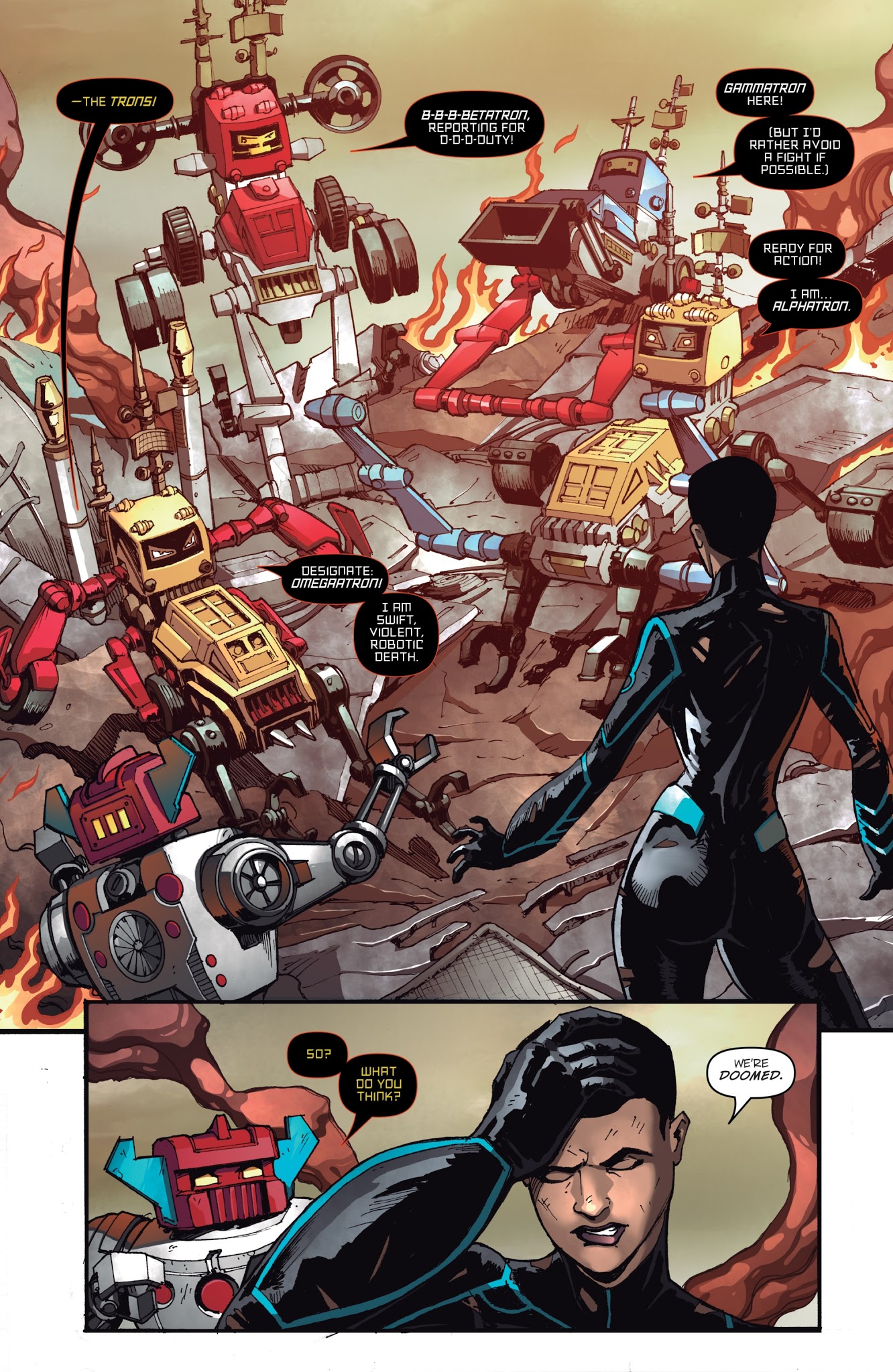 Read online Micronauts: Wrath of Karza comic -  Issue #3 - 9