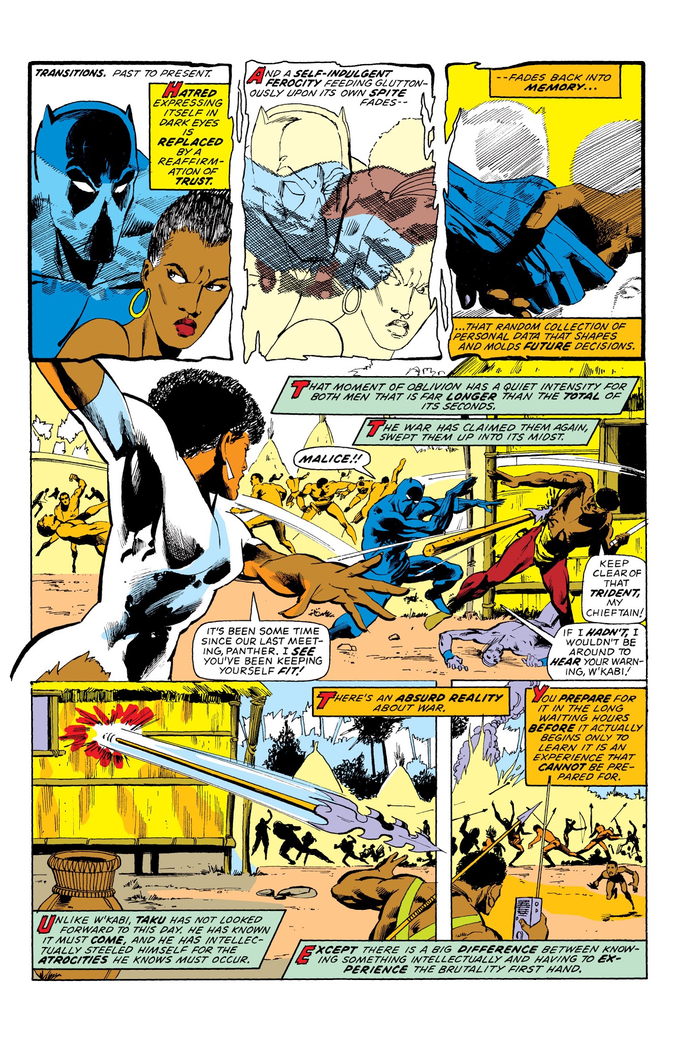 Read online Marvel Masterworks: The Black Panther comic -  Issue # TPB 1 - 98