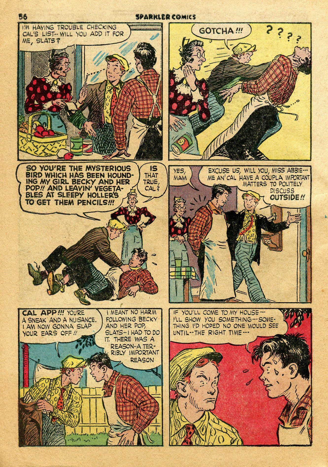 Read online Sparkler Comics comic -  Issue #23 - 54