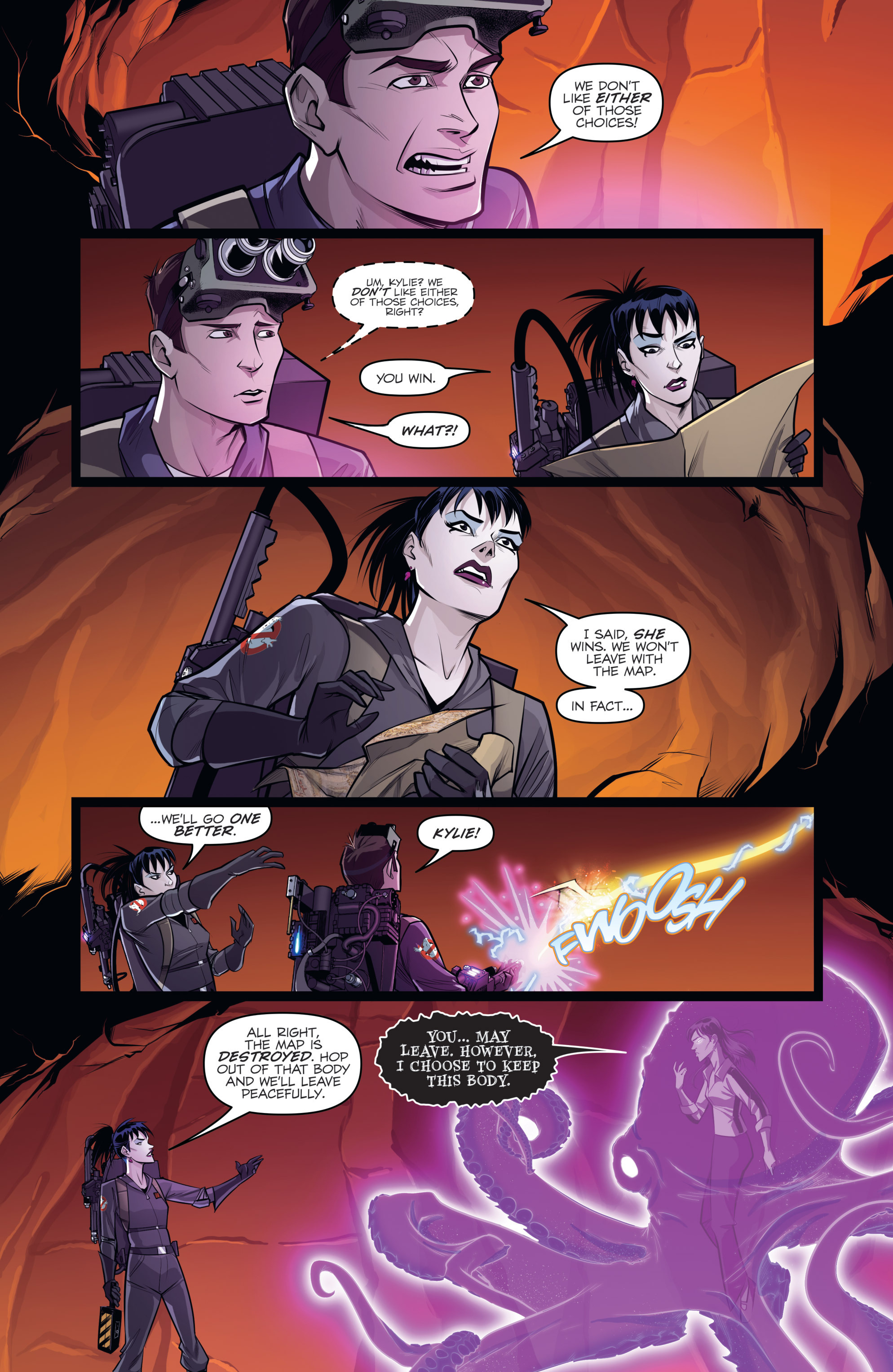 Read online Ghostbusters: International comic -  Issue #9 - 22