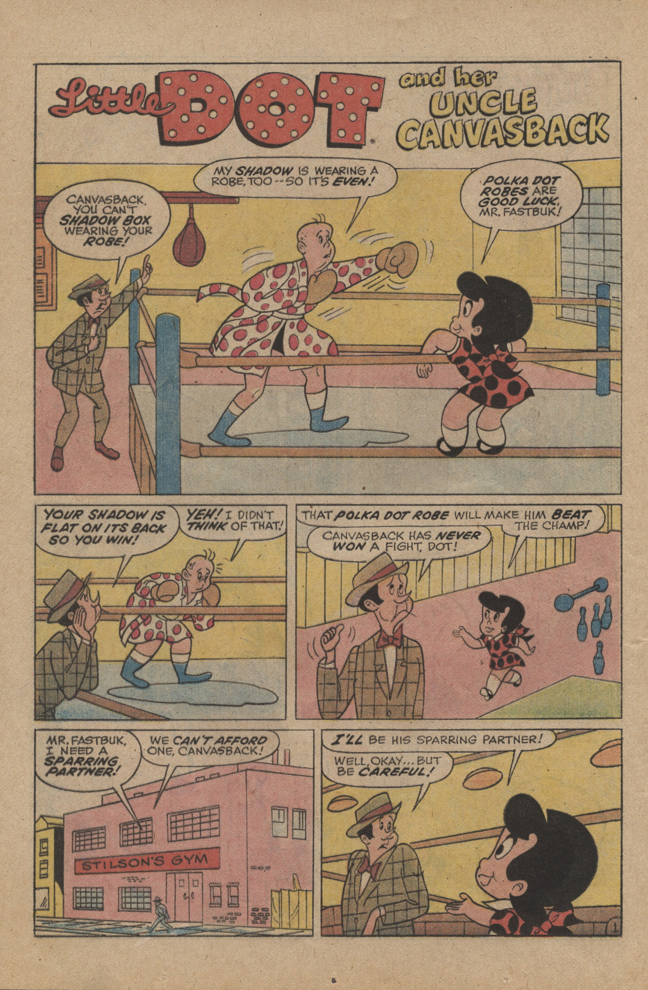 Read online Little Dot (1953) comic -  Issue #141 - 12