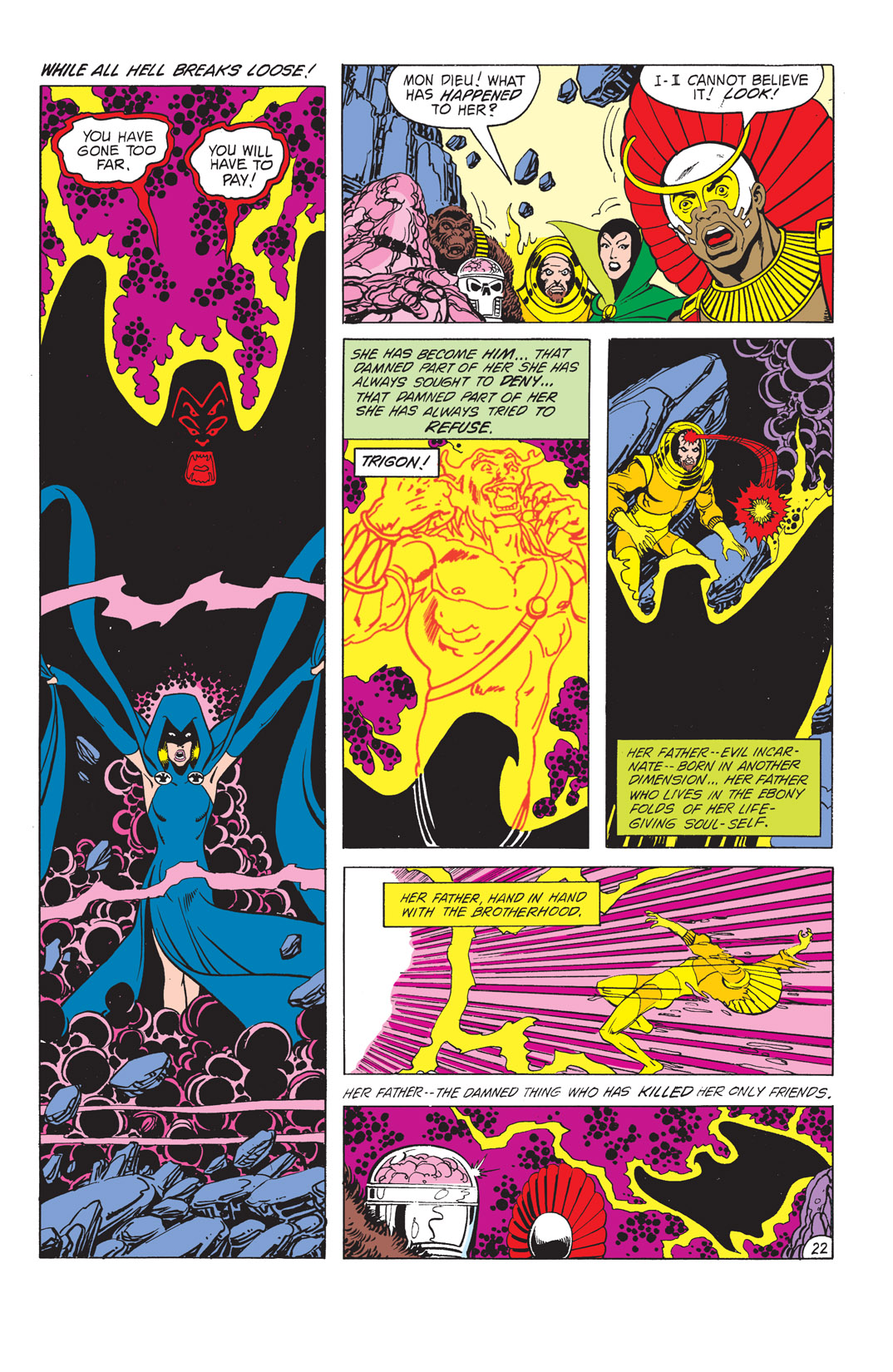 Read online The New Teen Titans (1980) comic -  Issue #31 - 23