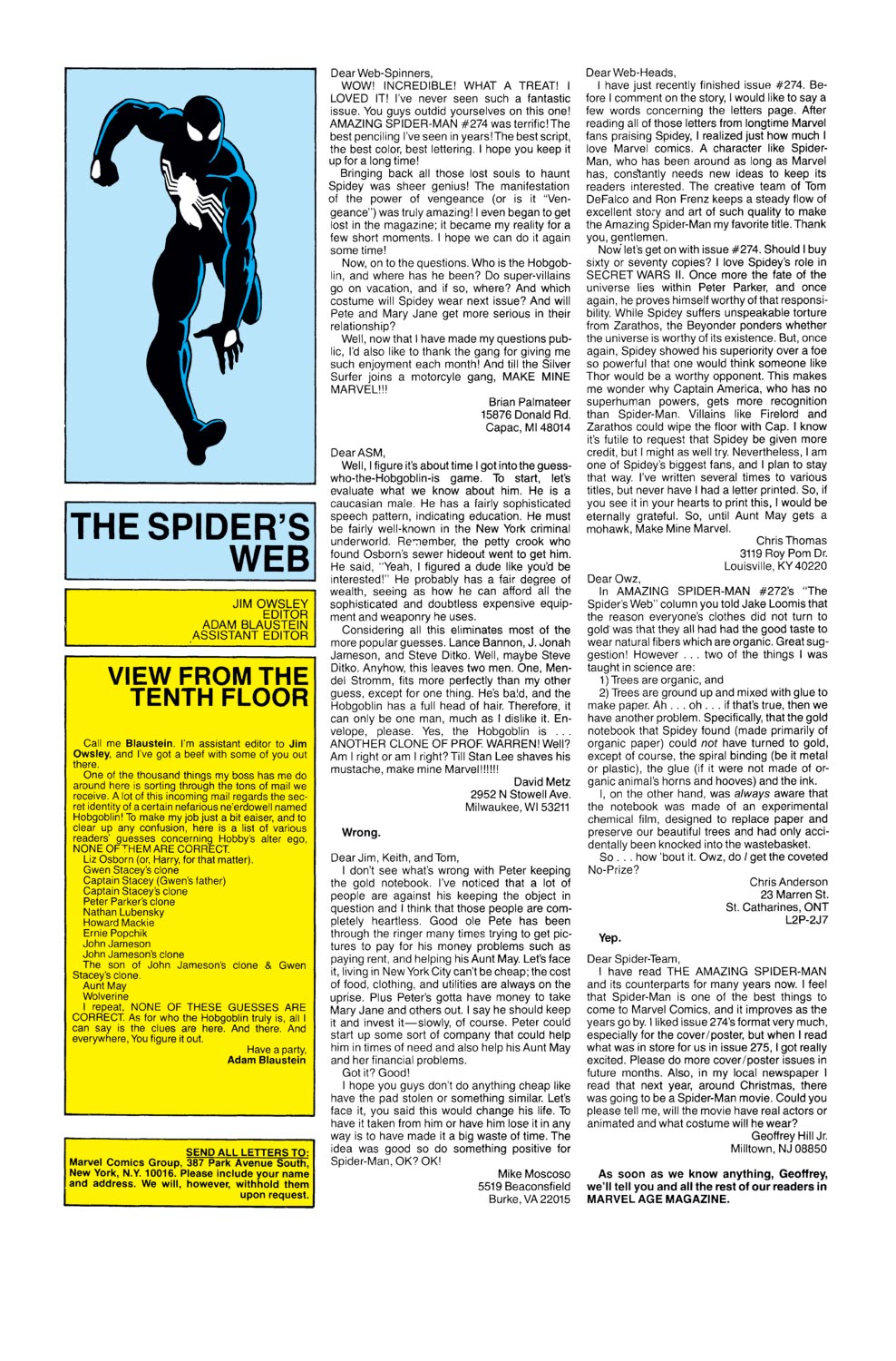 Read online The Amazing Spider-Man (1963) comic -  Issue #276 - 24