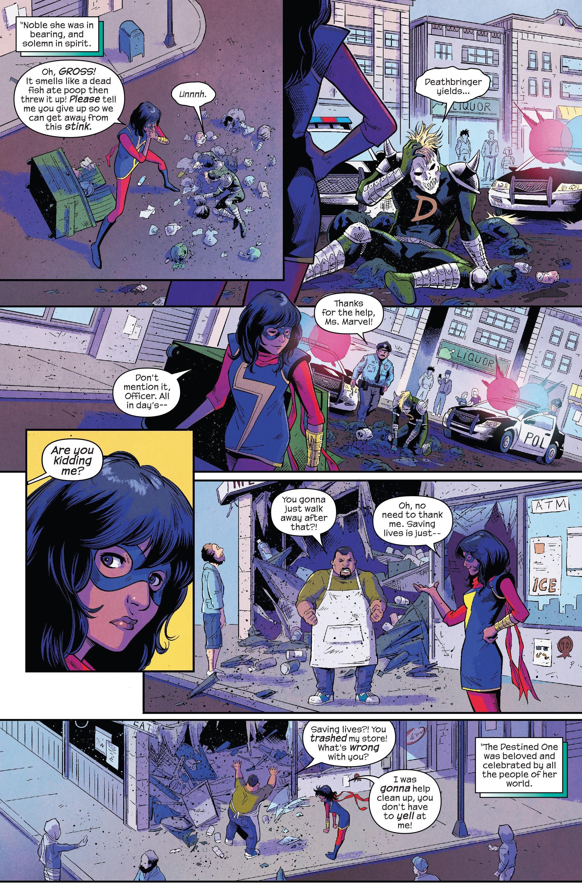 Read online Magnificent Ms. Marvel comic -  Issue # _Director 's Cut - 6