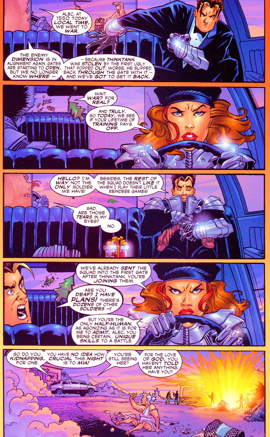 Read online Gatecrasher: Ring of Fire comic -  Issue #1 - 14