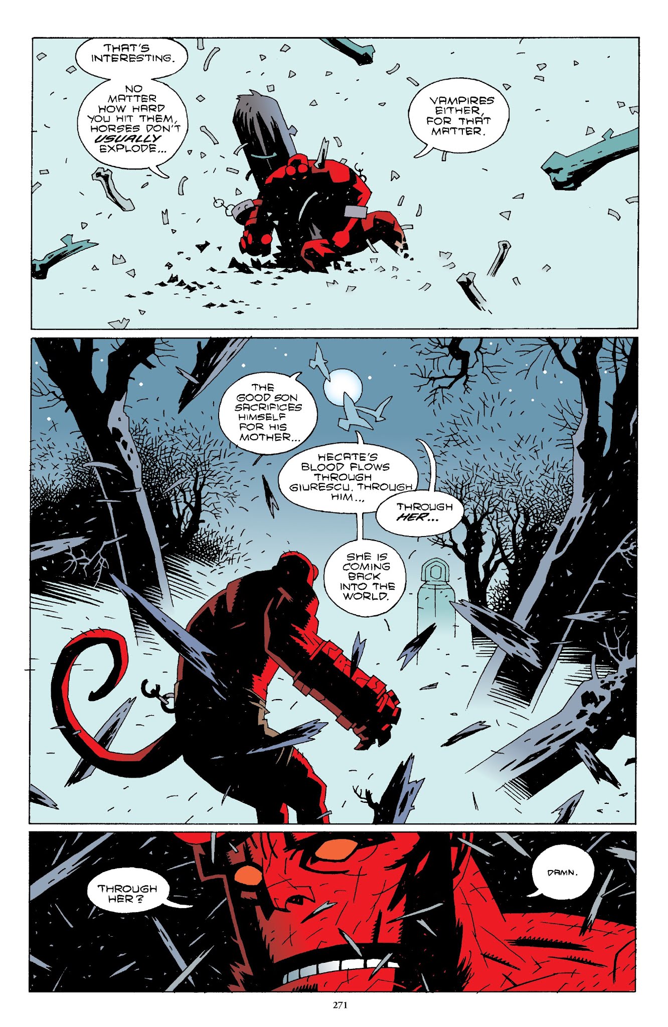 Read online Hellboy Omnibus comic -  Issue # TPB 1 (Part 3) - 72