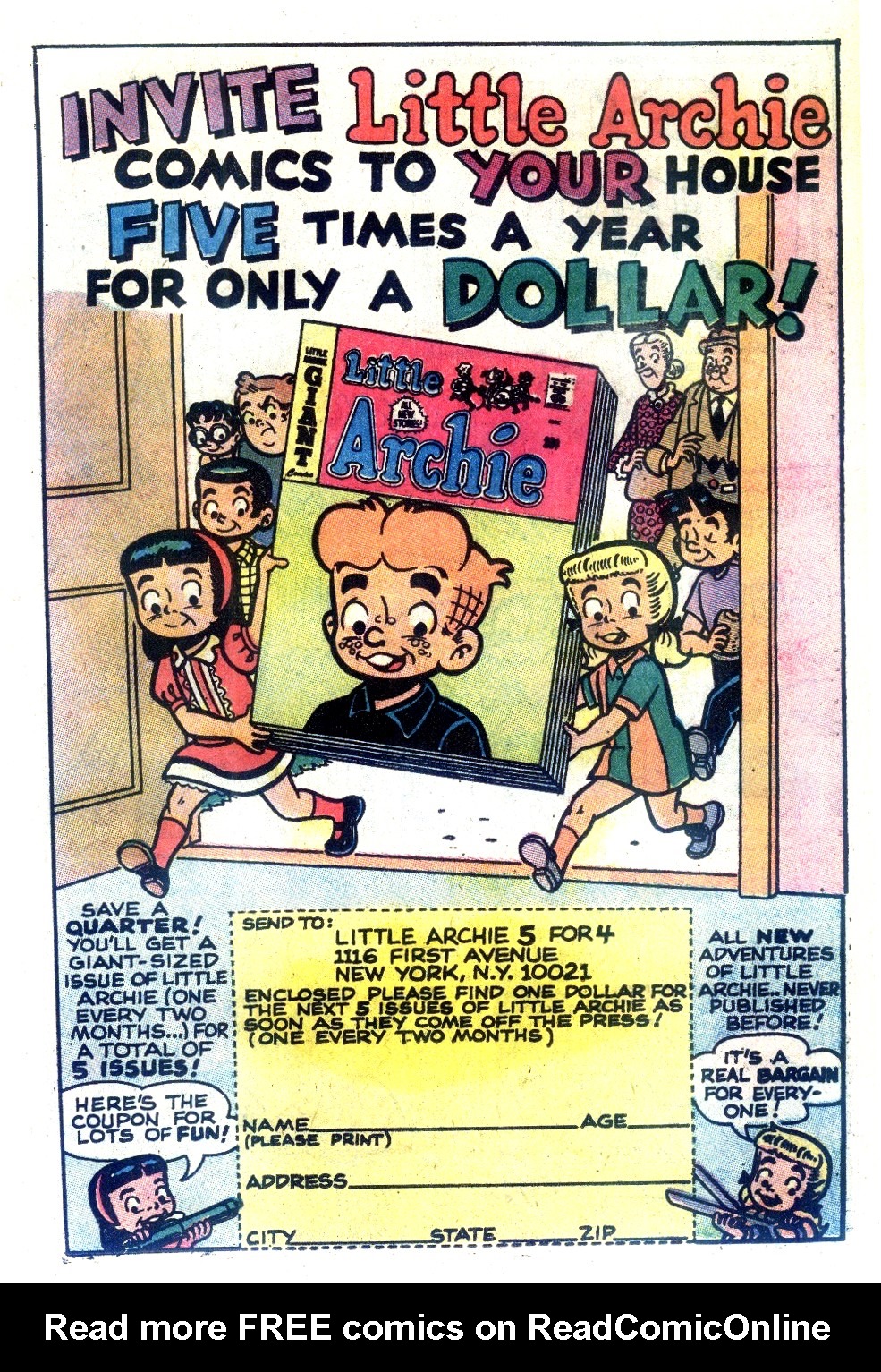 Read online The Adventures of Little Archie comic -  Issue #64 - 27