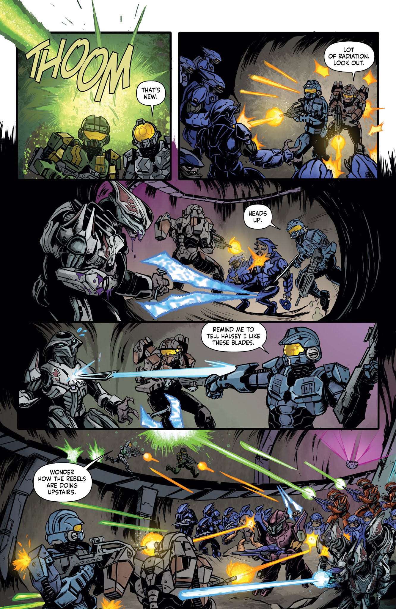 Read online Halo: Collateral Damage comic -  Issue #2 - 9
