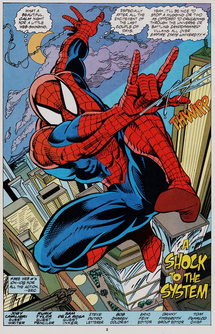 Read online Web of Spider-Man (1985) comic -  Issue #109 - 3