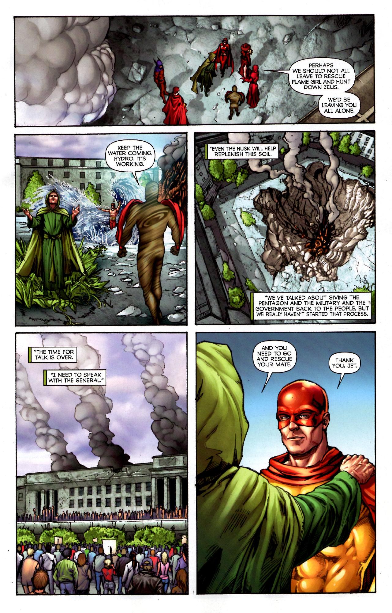 Read online Project Superpowers: Chapter Two comic -  Issue #6 - 12