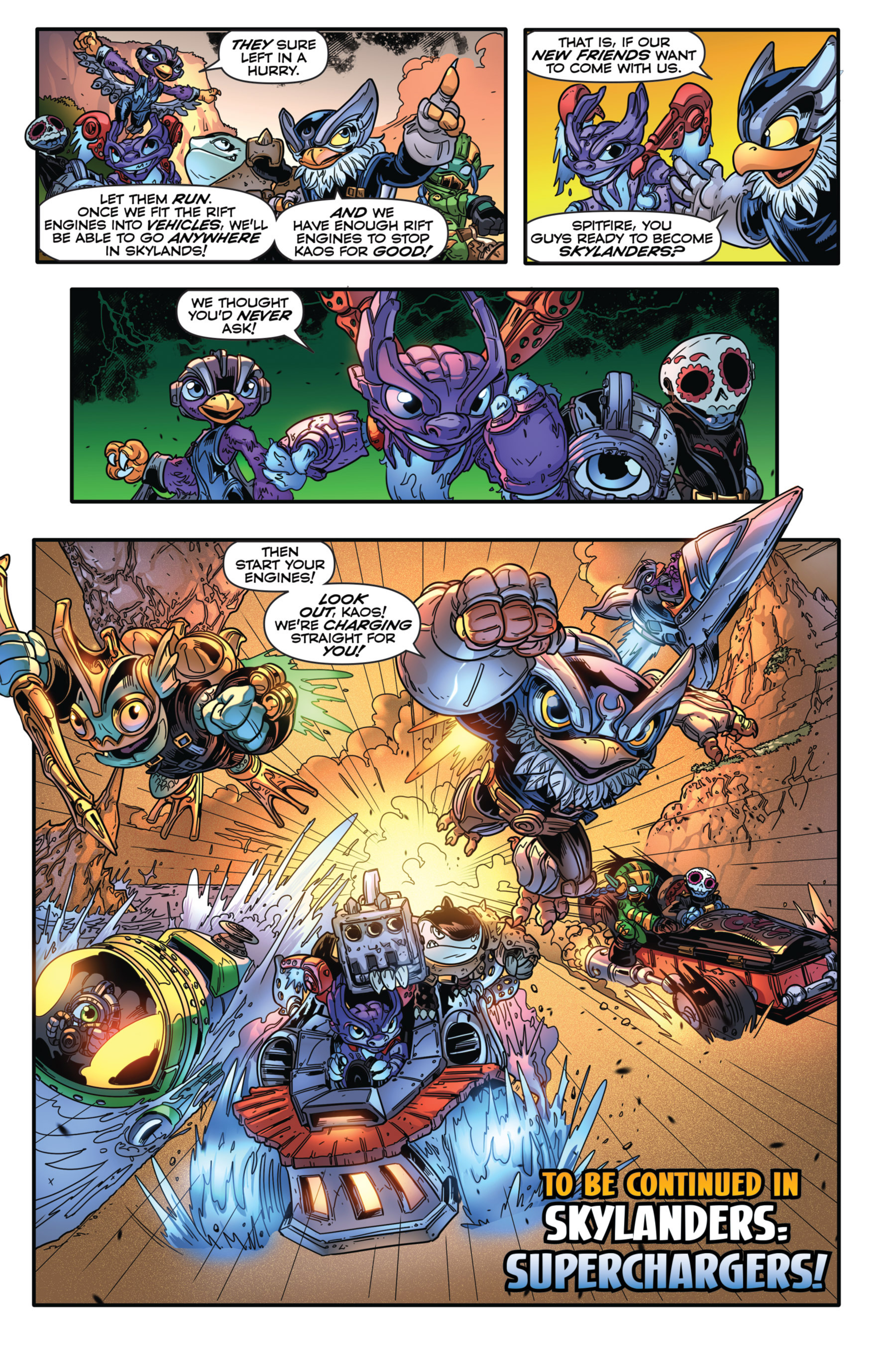 Read online Skylanders: Rift Into Overdrive comic -  Issue # Full - 69