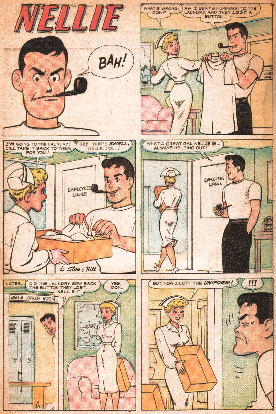 Read online Nellie The Nurse (1957) comic -  Issue # Full - 9
