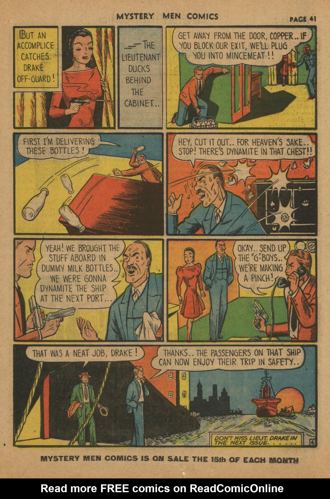 Read online Mystery Men Comics comic -  Issue #9 - 43