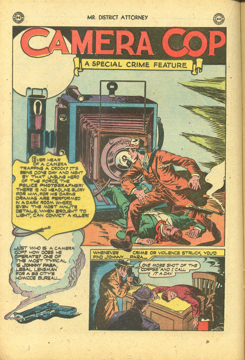 Read online Mr. District Attorney comic -  Issue #2 - 22