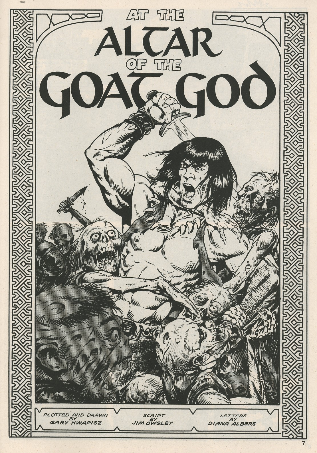 Read online The Savage Sword Of Conan comic -  Issue #125 - 7