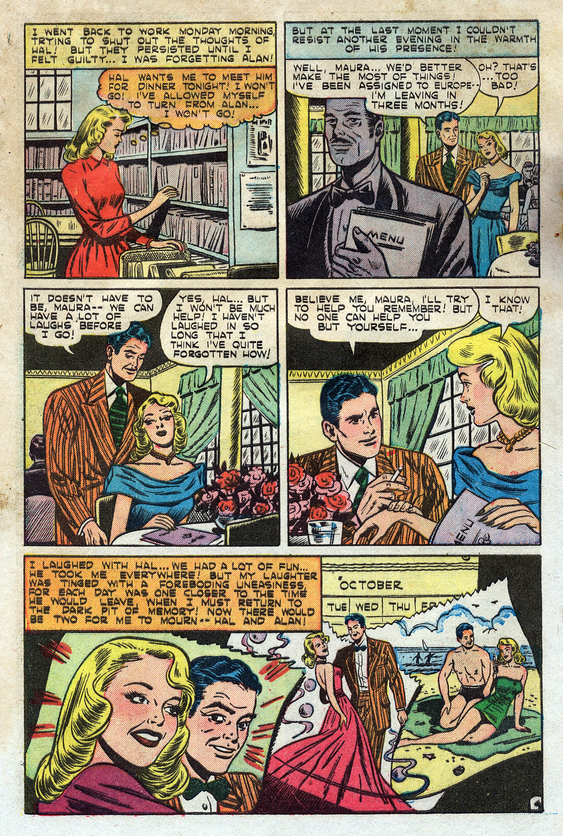 Read online Love Secrets (1949) comic -  Issue #2 - 6