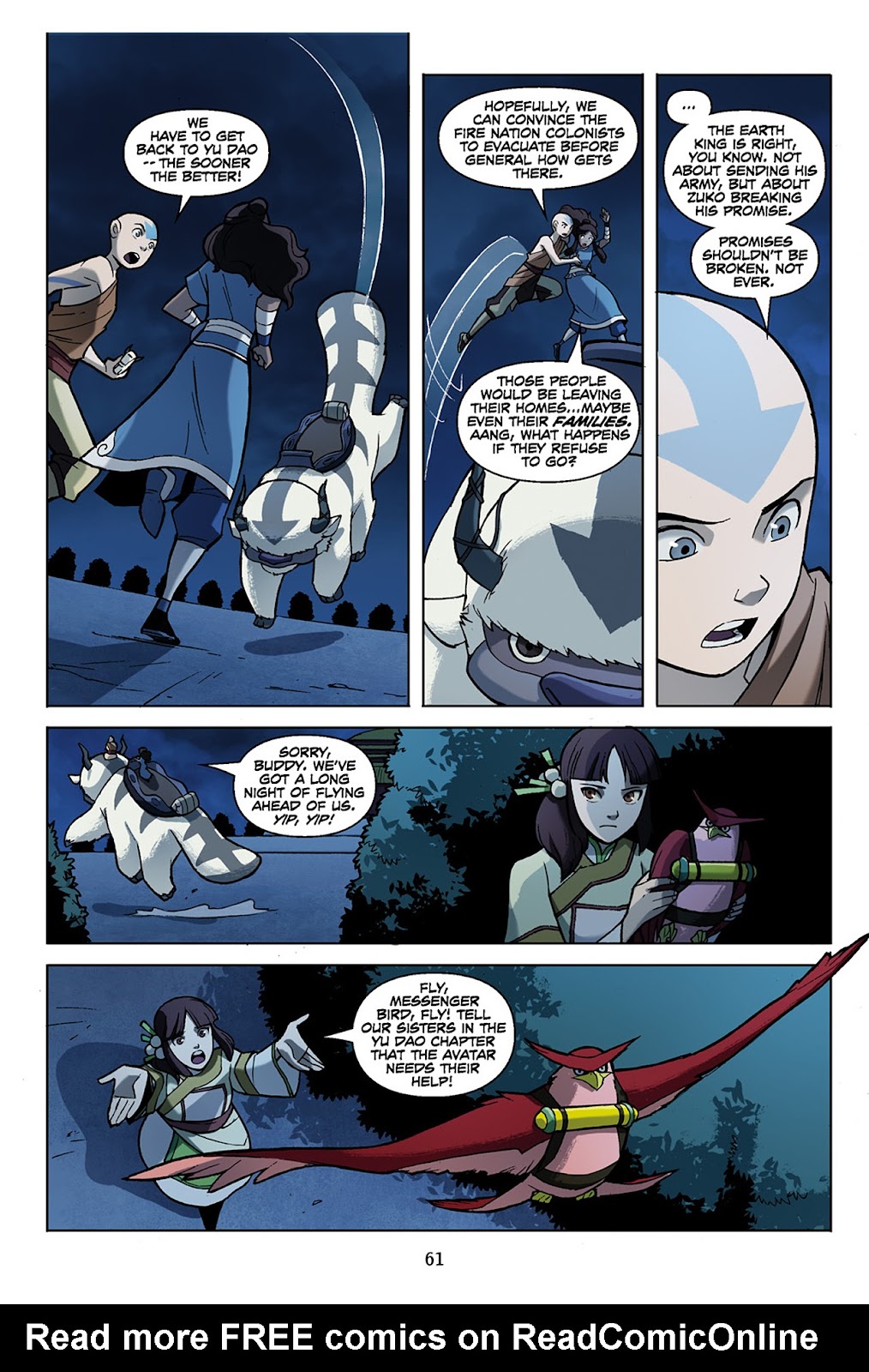 Nickelodeon Avatar: The Last Airbender - The Promise issue Part 2 - Page 62