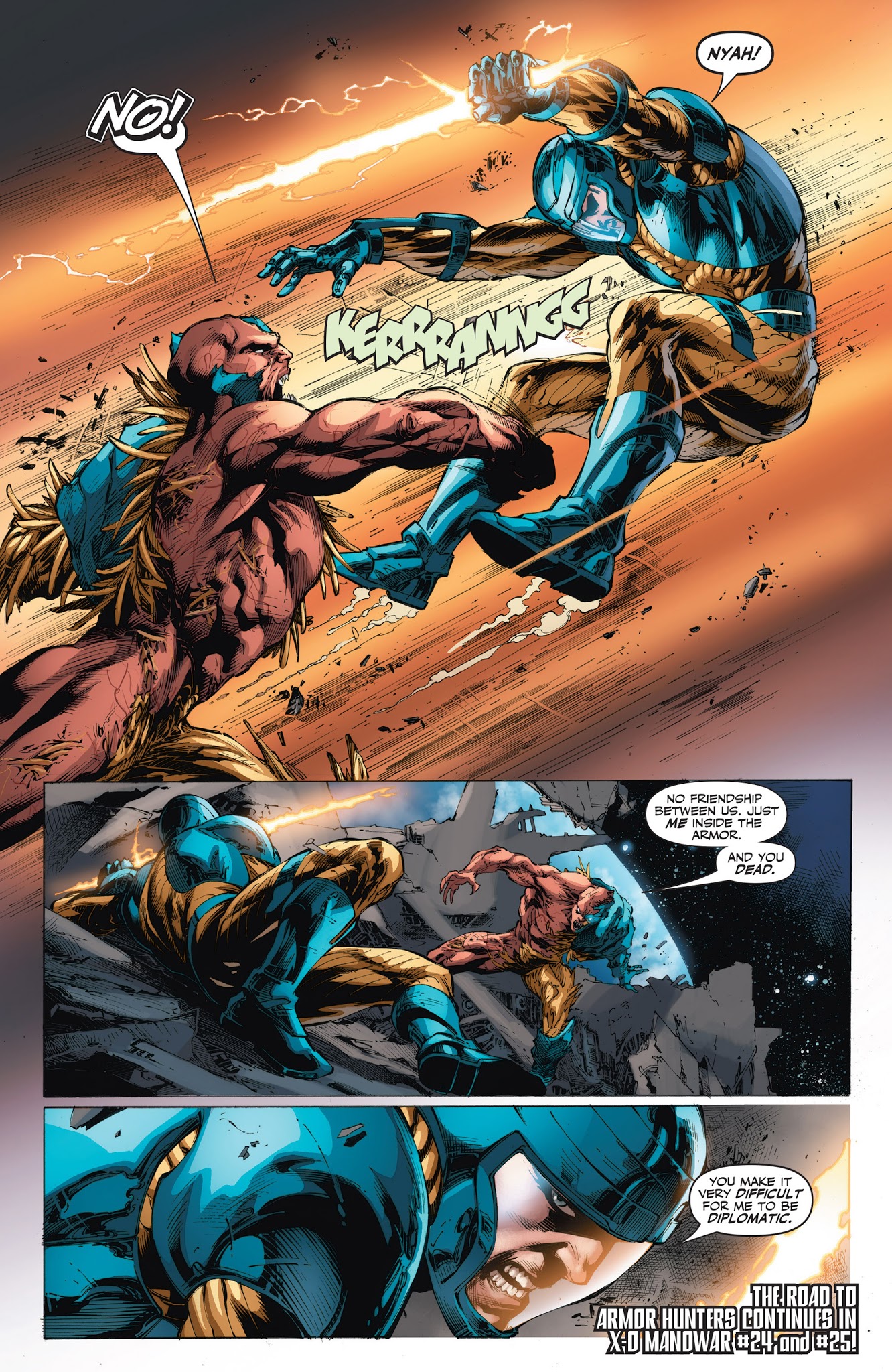Read online Harbinger: Bleeding Monk comic -  Issue # Full - 29