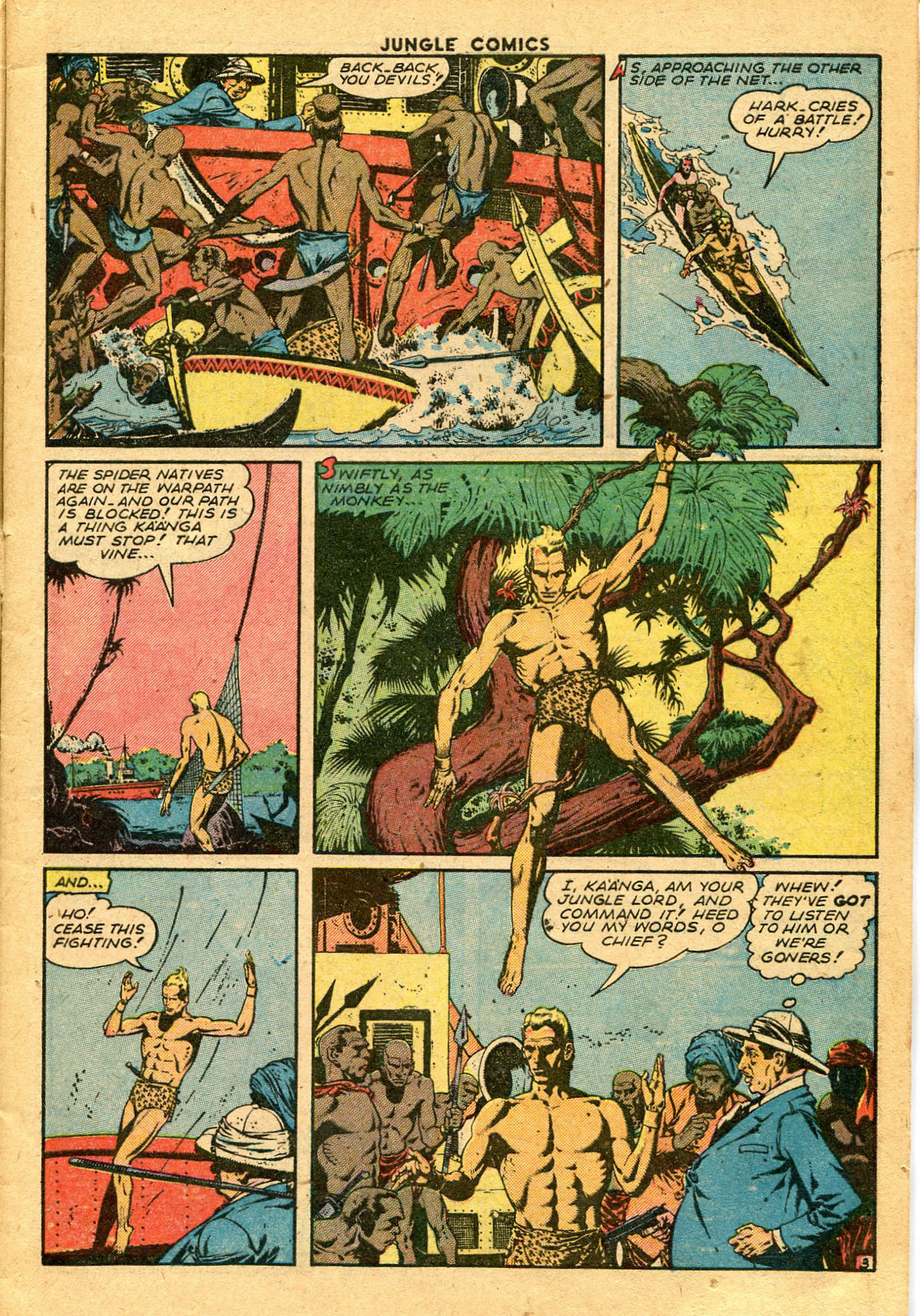 Read online Jungle Comics comic -  Issue #67 - 5