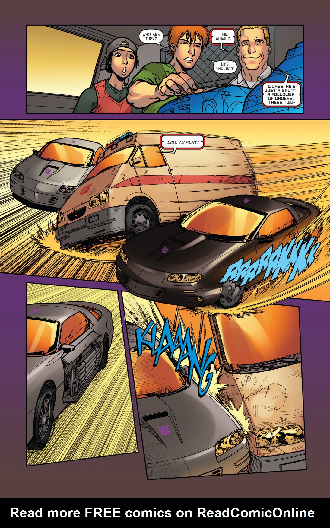 Read online The Transformers: Infiltration comic -  Issue #1 - 12