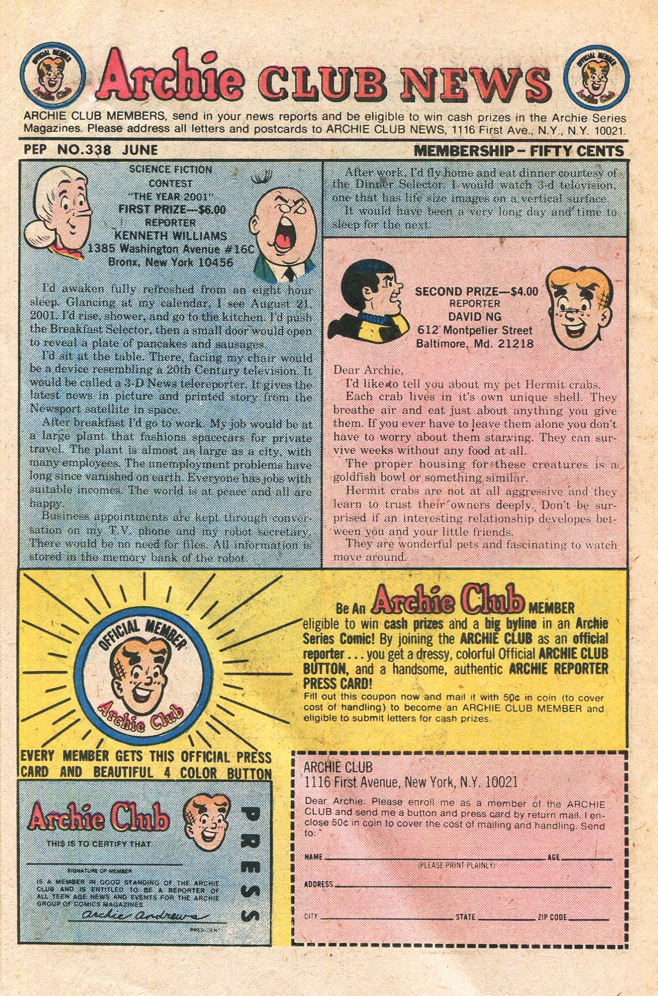 Read online Pep Comics comic -  Issue #338 - 26