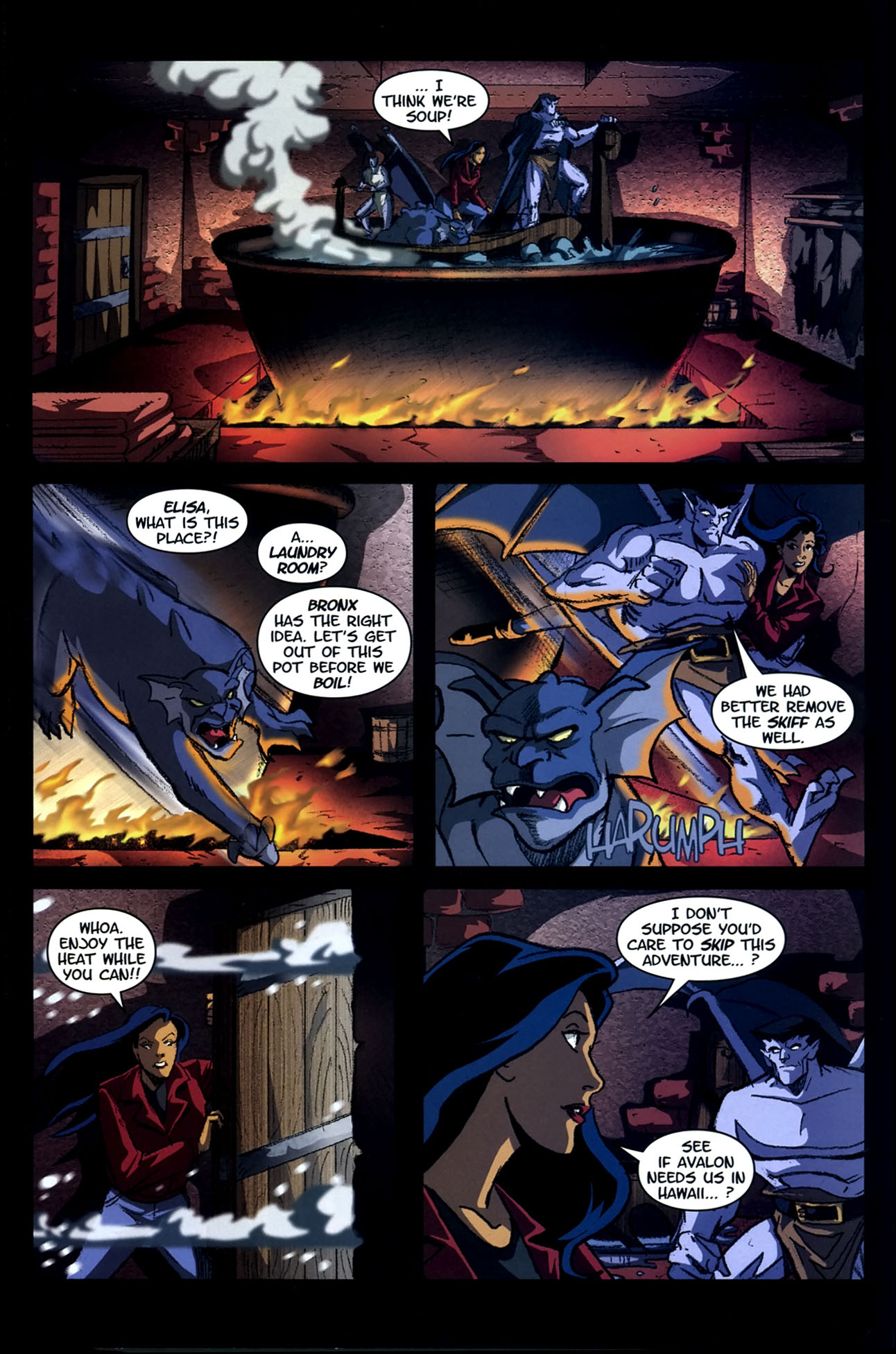Read online Gargoyles (2006) comic -  Issue #6 - 8