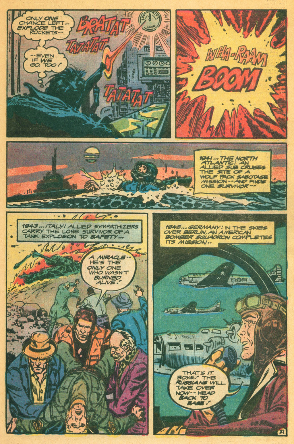 Read online Weird War Tales (1971) comic -  Issue #77 - 31