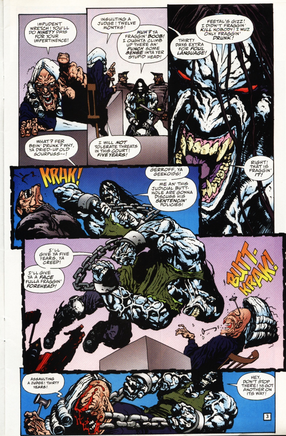 Read online Lobo: Chained comic -  Issue # Full - 4