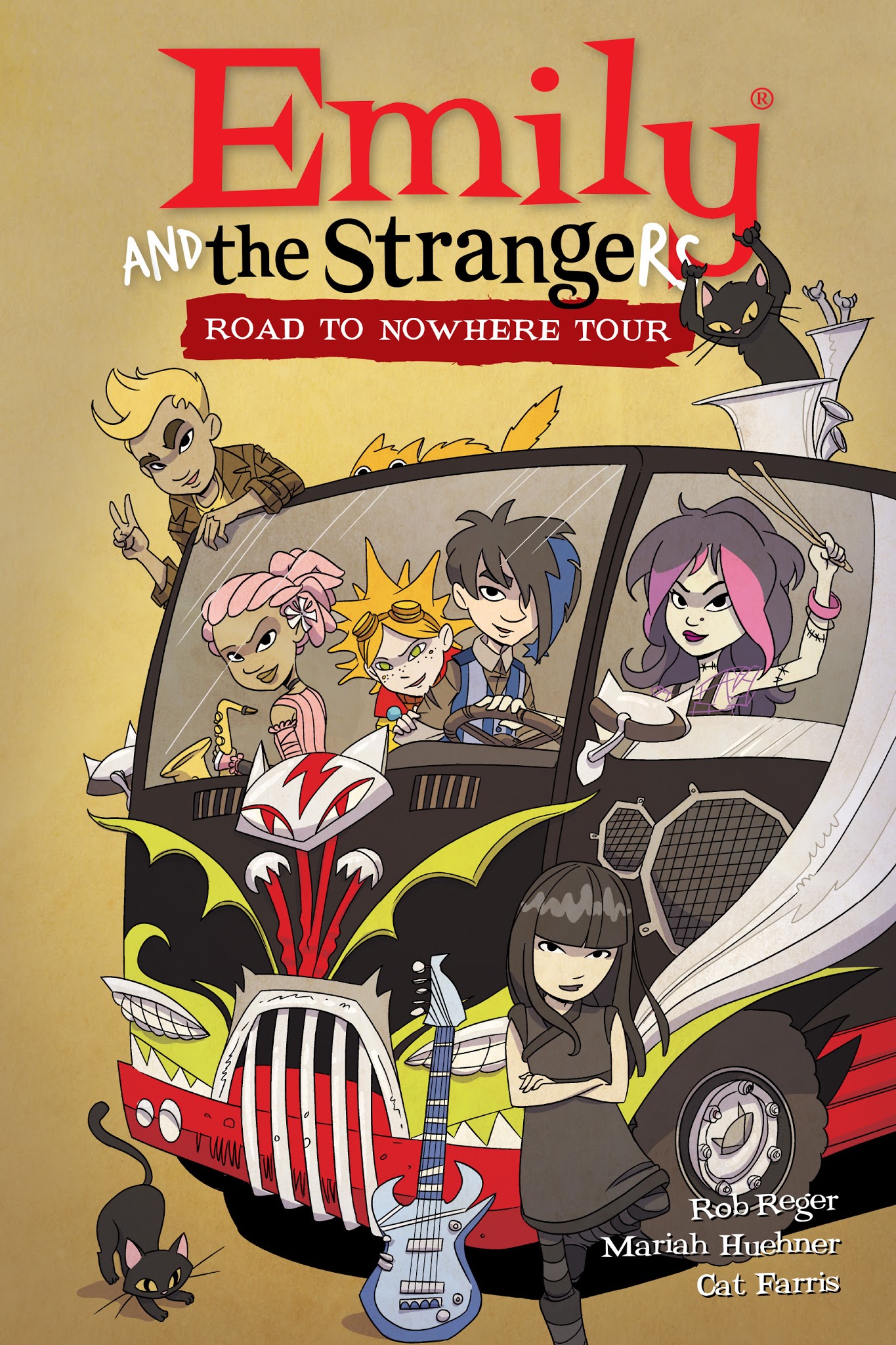 Read online Emily and the Strangers: Road To Nowhere Tour comic -  Issue # Full - 1