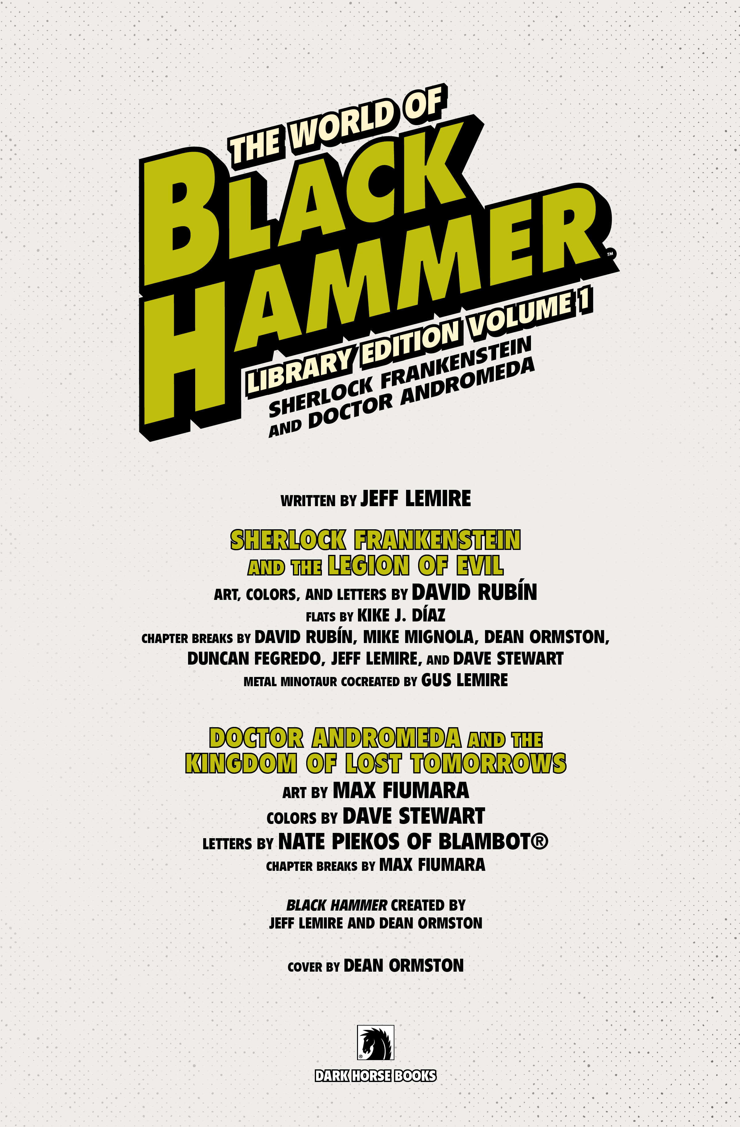 Read online The World of Black Hammer Library Edition comic -  Issue # TPB 1 (Part 1) - 5