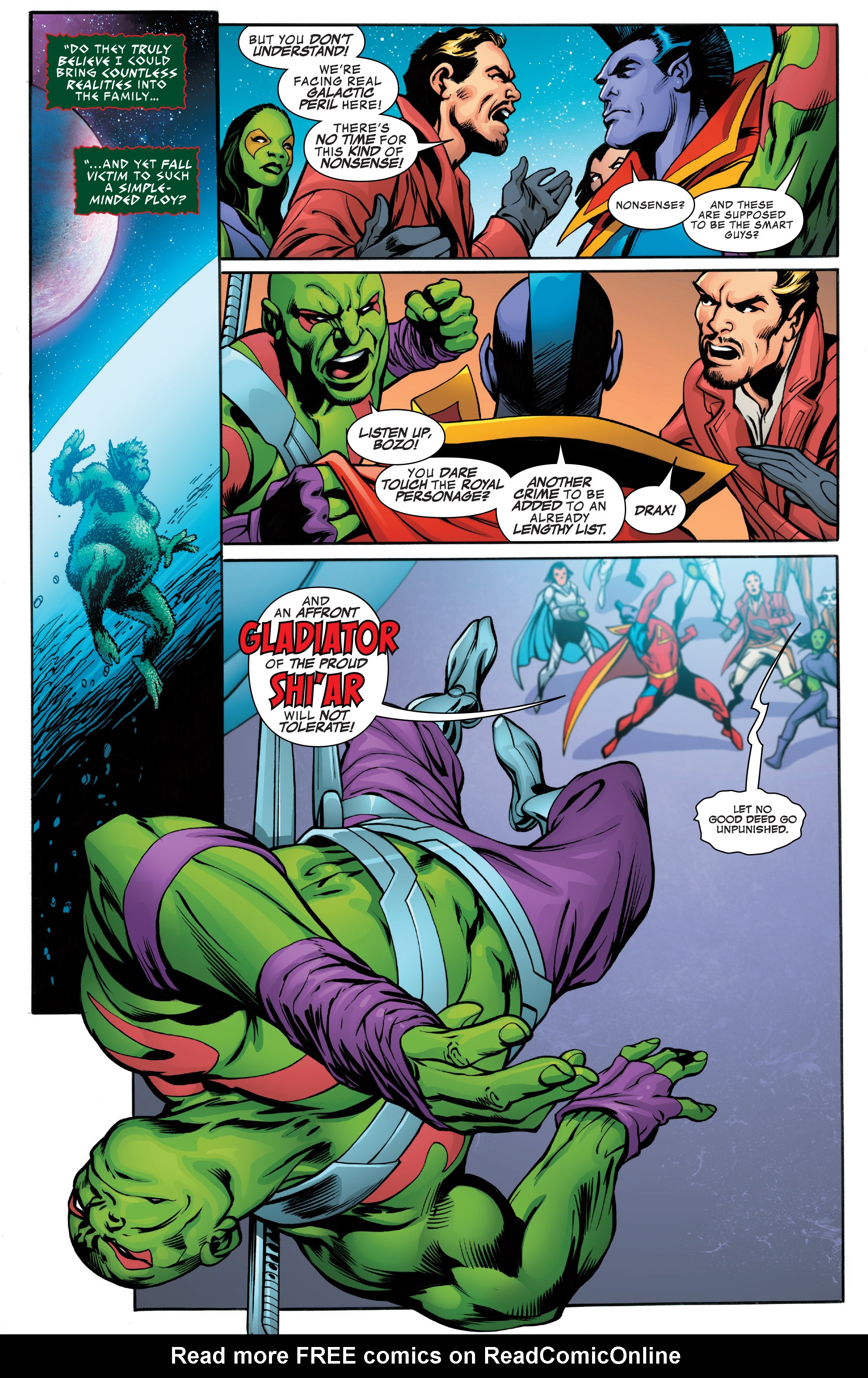 Read online Guardians of the Galaxy: Mother Entropy comic -  Issue #4 - 5