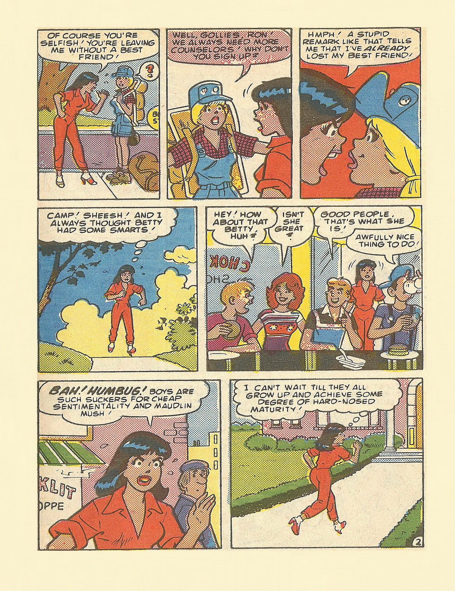Read online Betty and Veronica Digest Magazine comic -  Issue #38 - 39