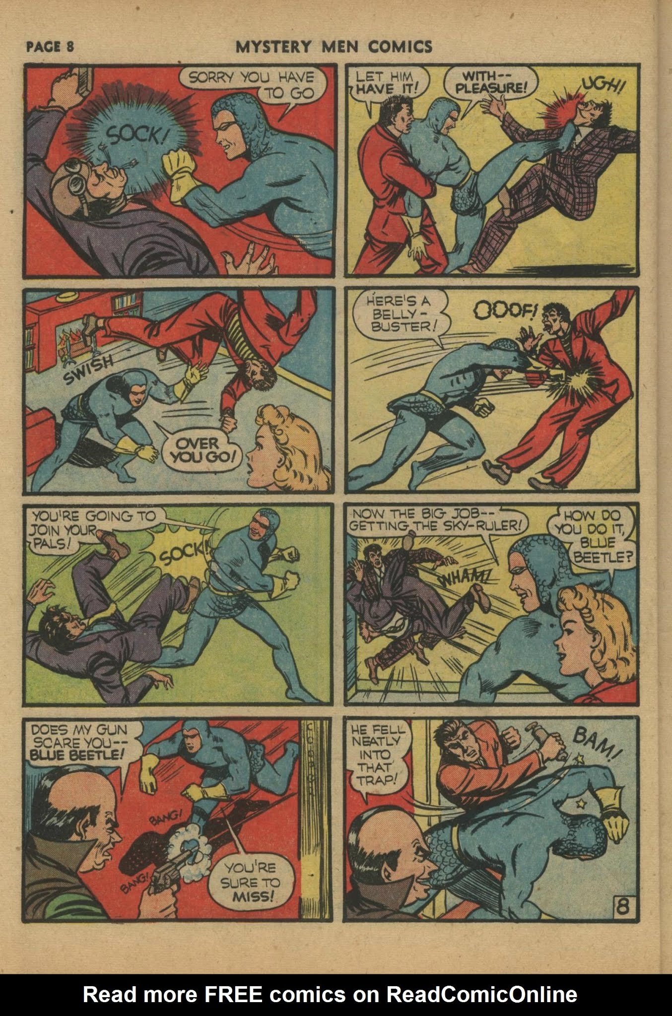 Read online Mystery Men Comics comic -  Issue #19 - 10