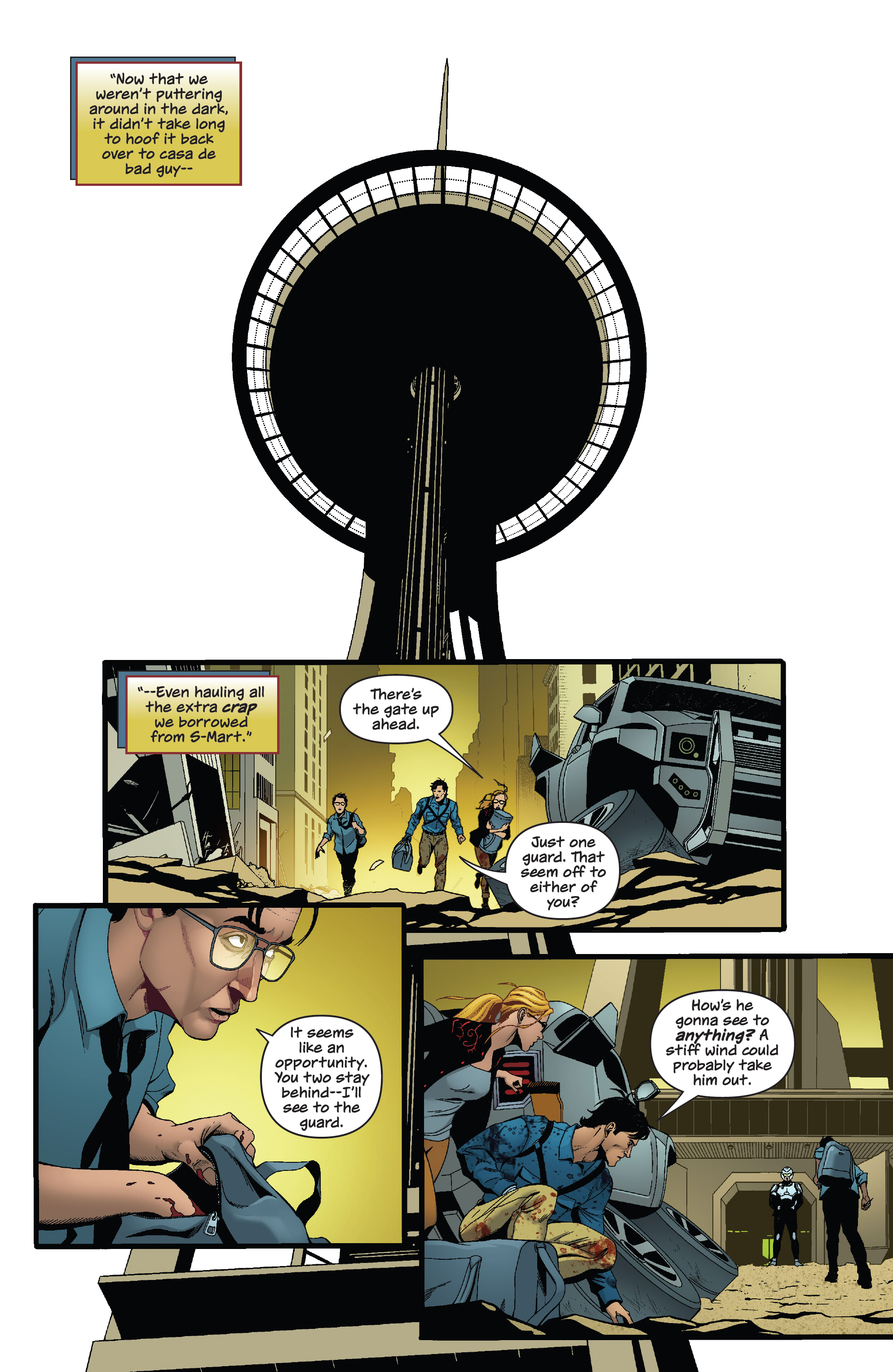 Read online Army of Darkness Vs. Reanimator: Necronomicon Rising comic -  Issue #4 - 21